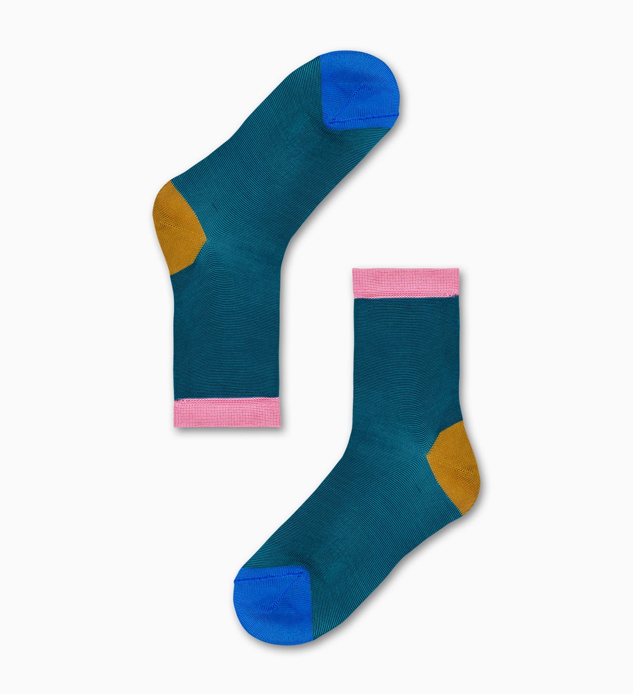 Grace Ankle Socken, Dunkeltürkis - Hysteria | Happy Socks