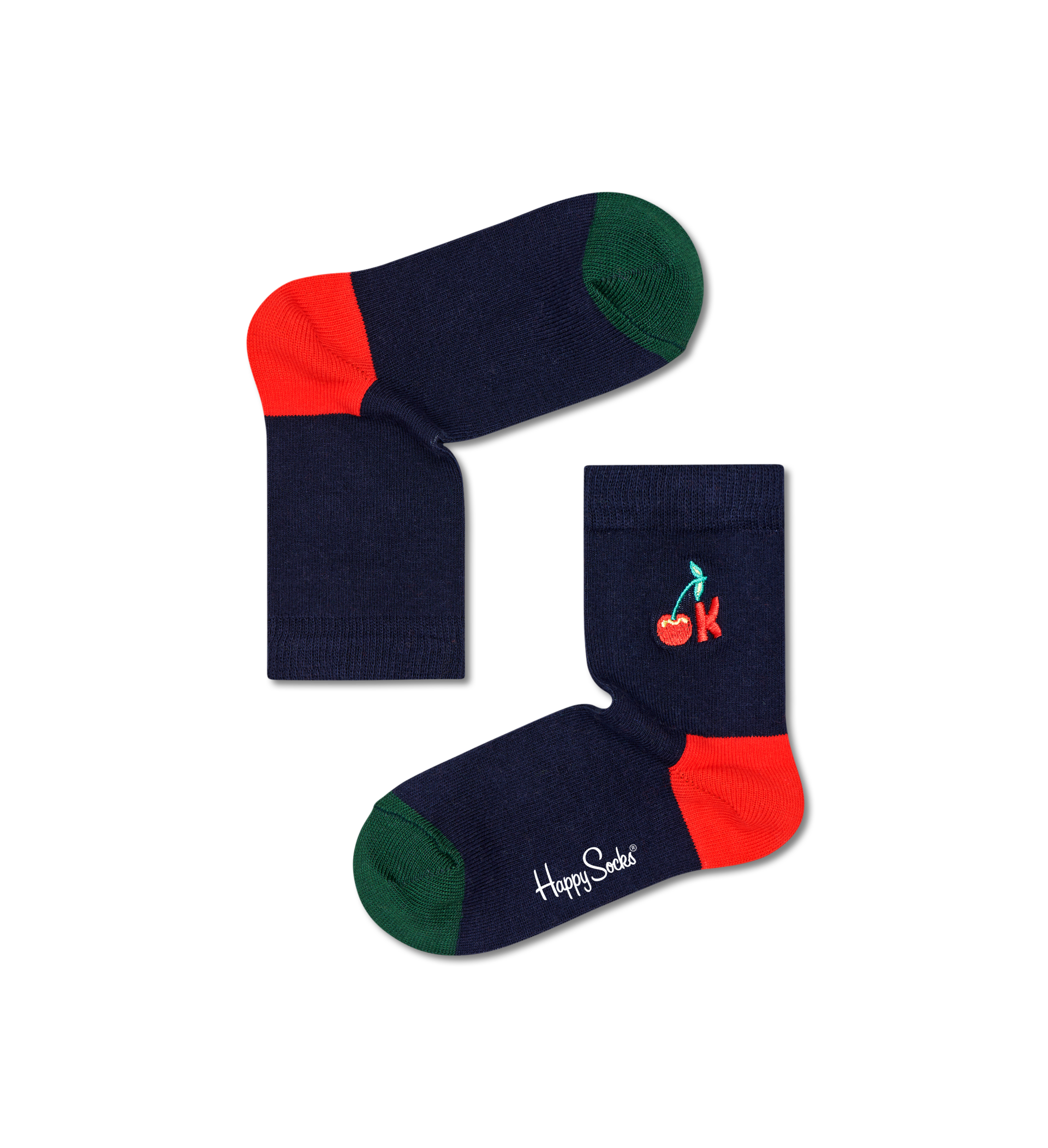 Kids Embroidery Its Ok Sock