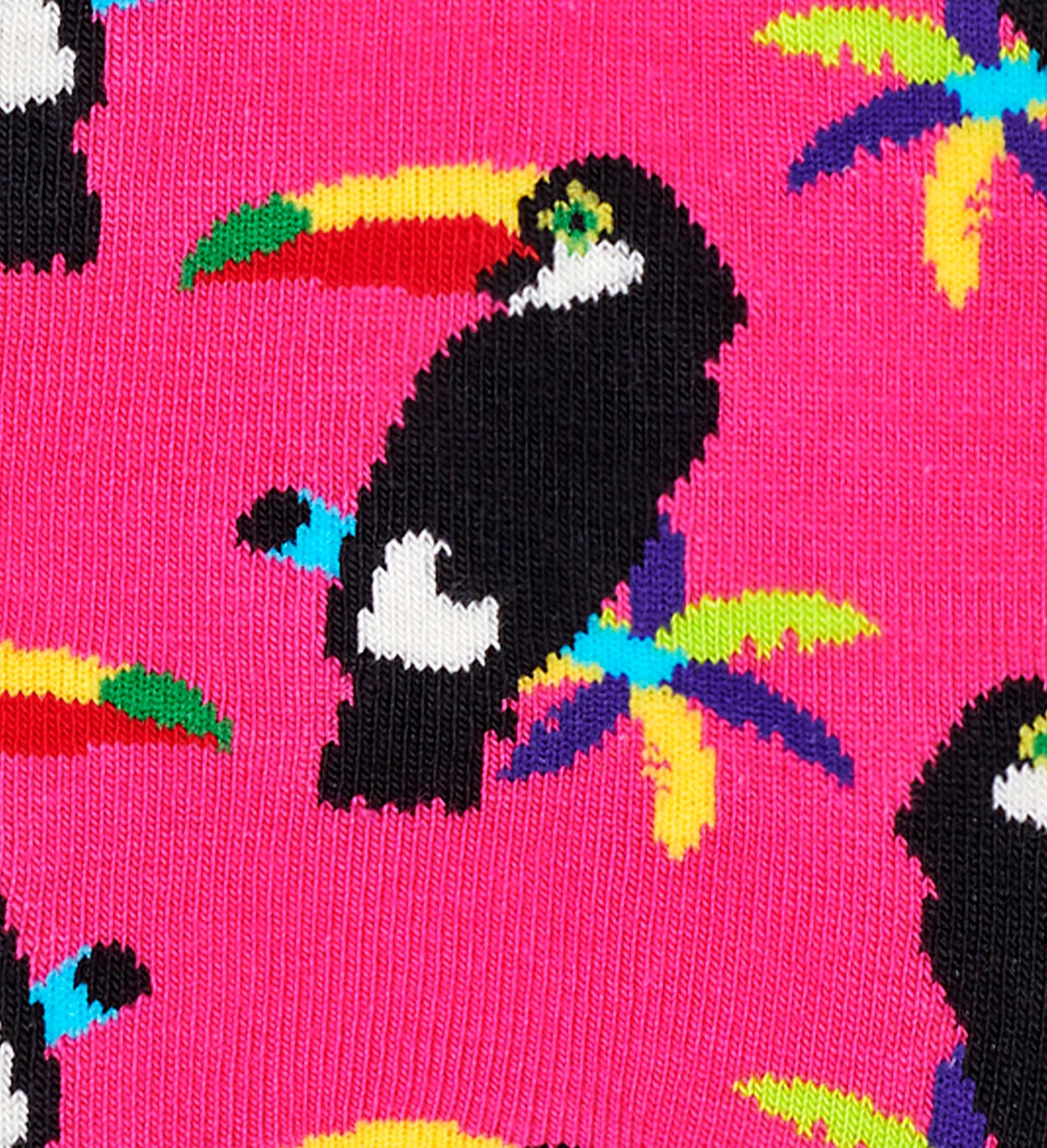 Toucan Sneakersocken, Pink | Happy Socks
