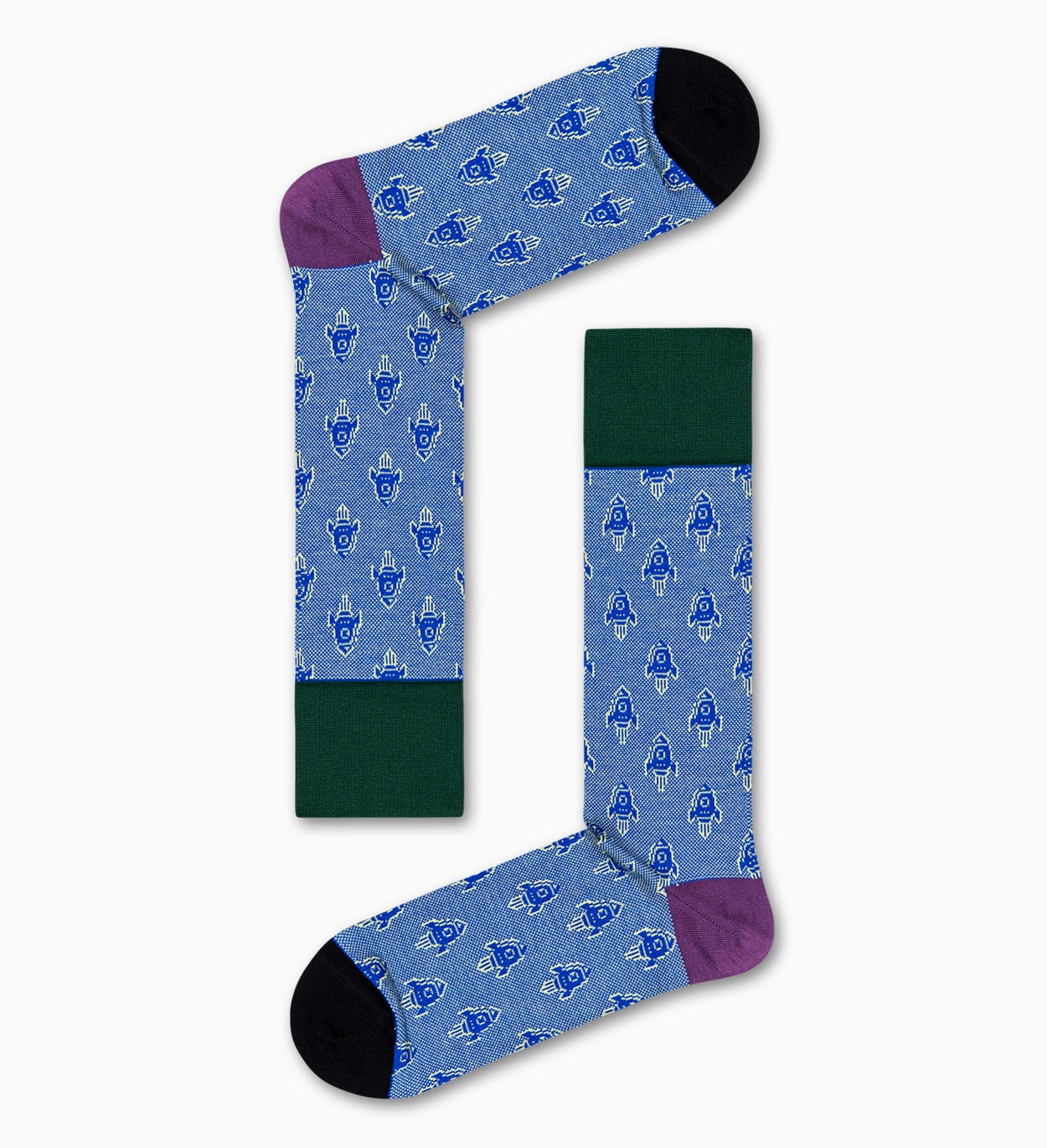 Rocket Socken, Blau - Dressed | Happy Socks