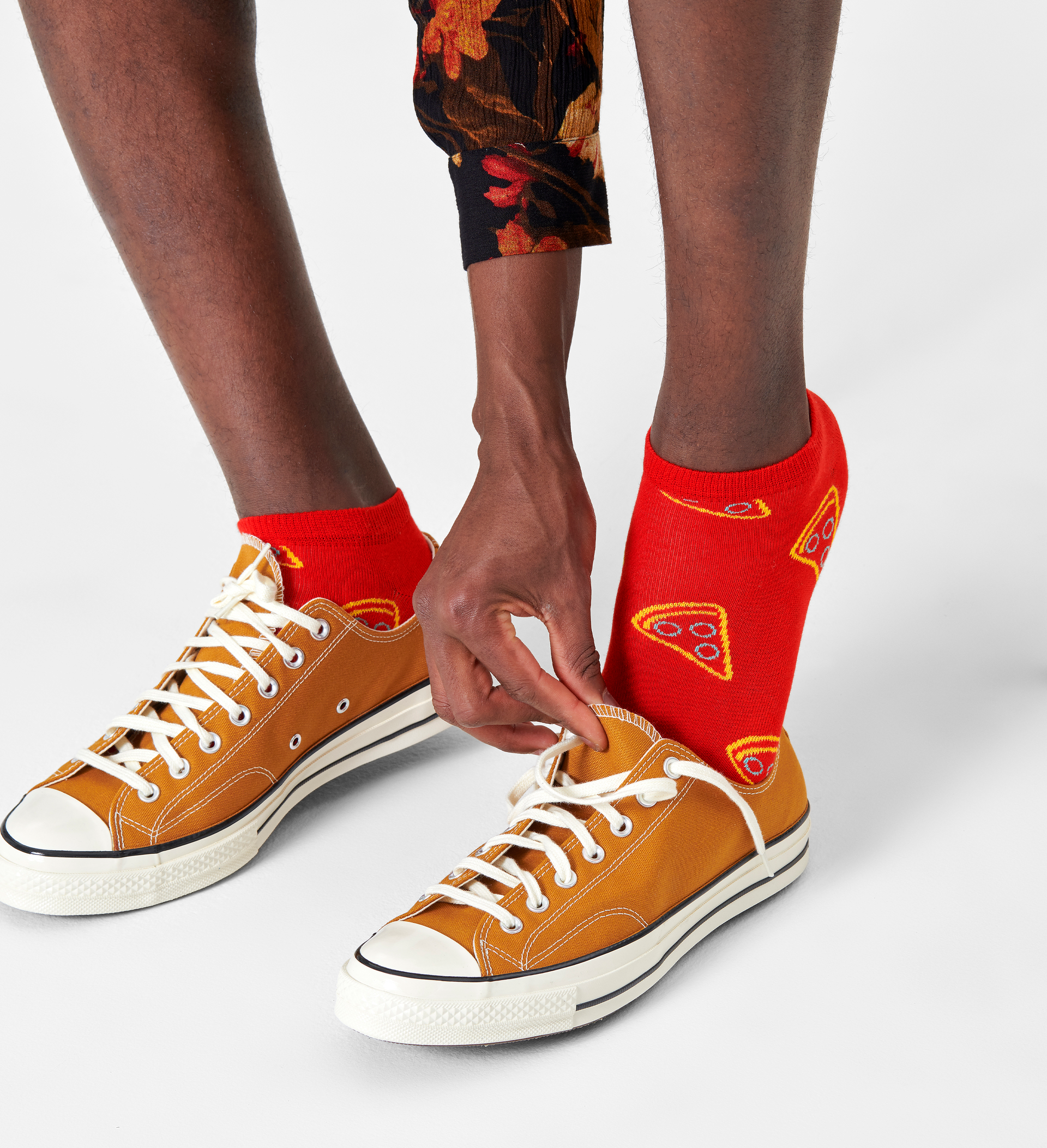 Pizza Slice Low Sock