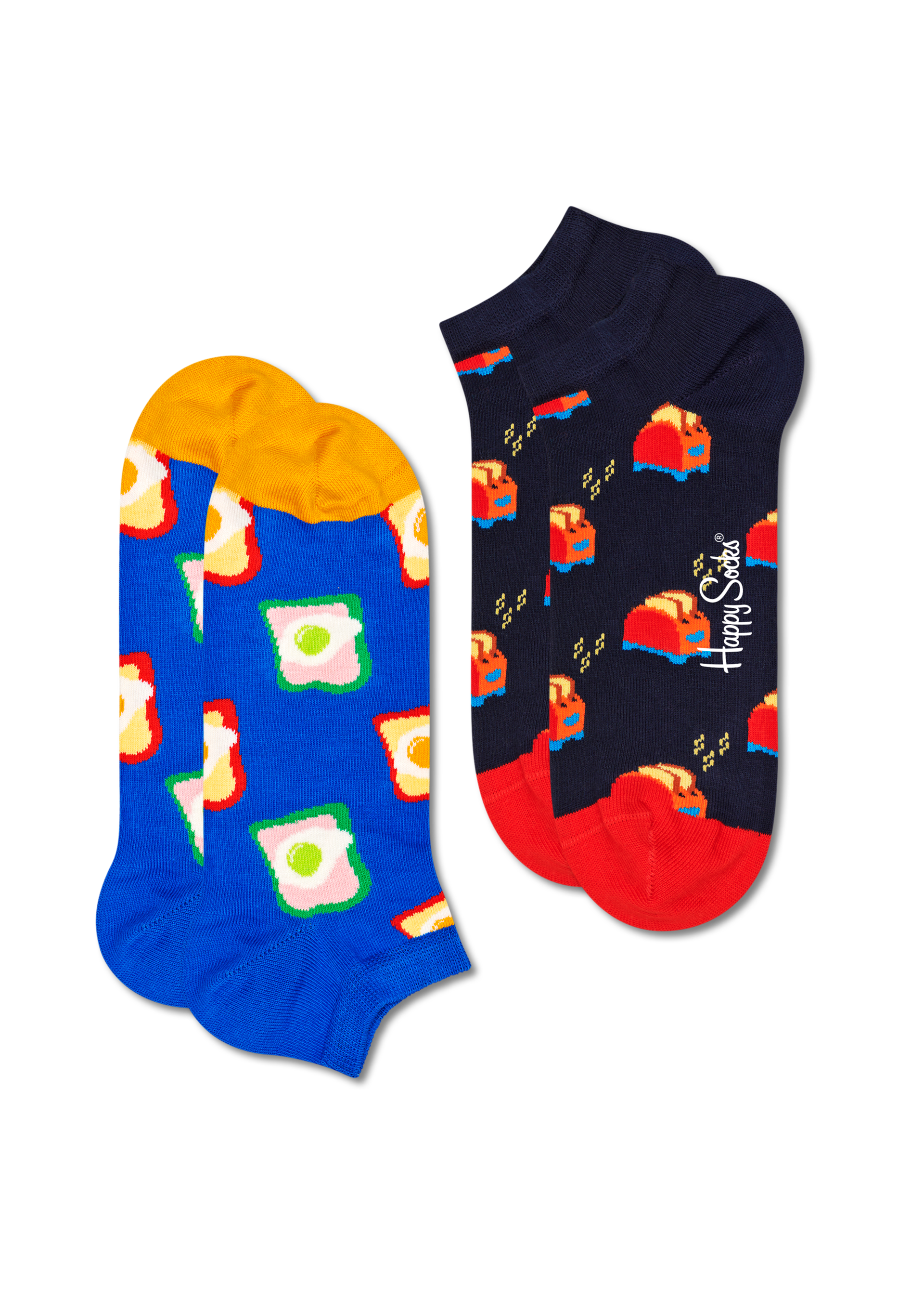 2-pack toast low sock