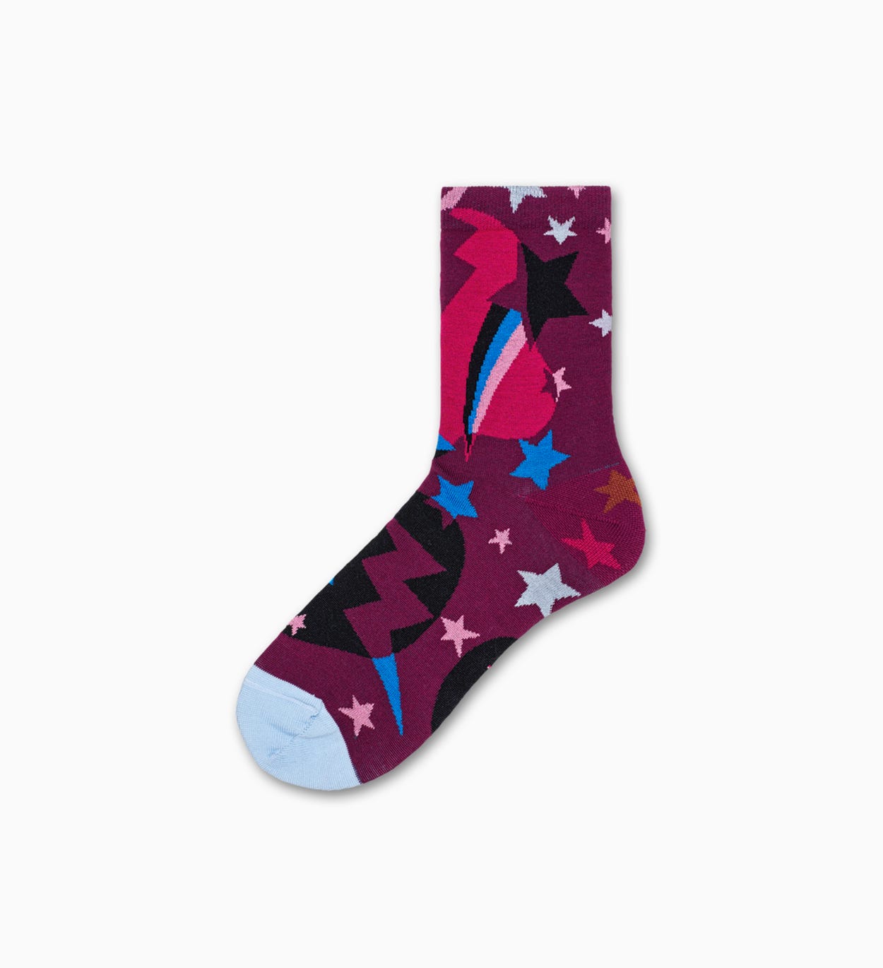 Lilafarbene Ankle Socken: Viola - Hysteria | Happy Socks