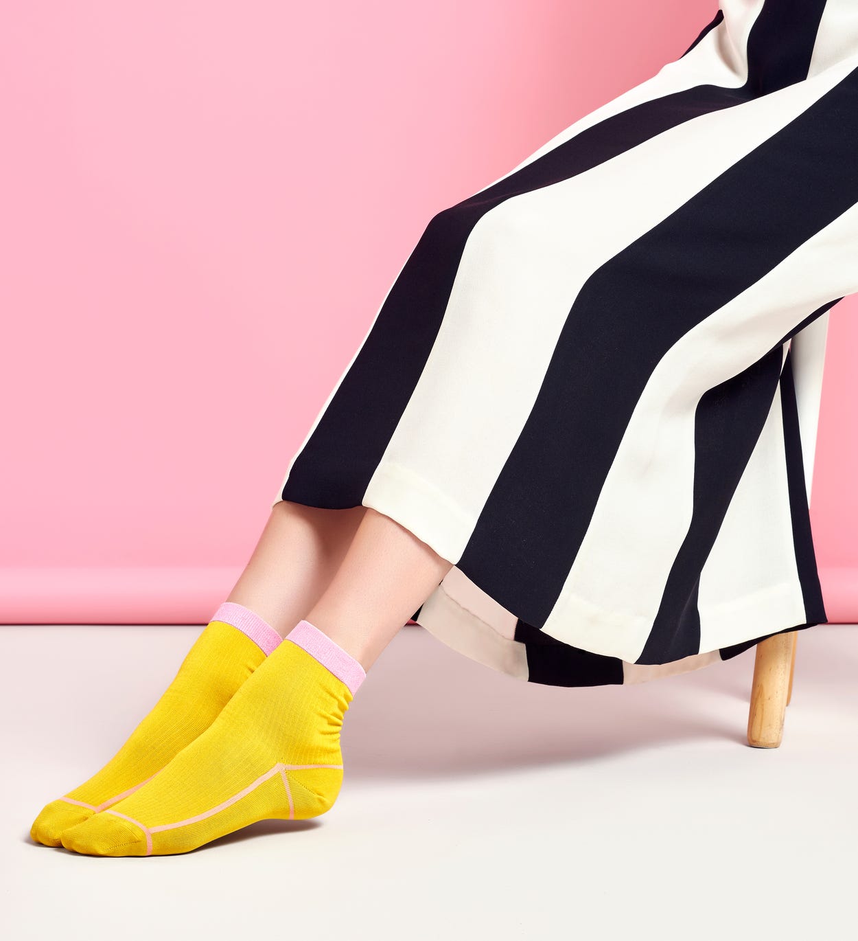 Damen Sneaker Socken: Lily - Gelb | Hysteria