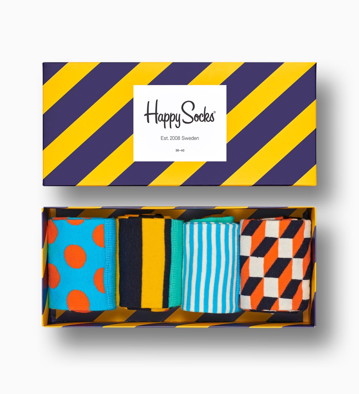 Gift idea: Classic Stripe Gift Box | Happy Socks