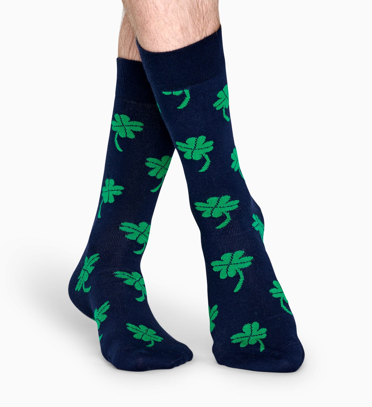 Dark Blue socks: Big Luck pattern | Happy Socks