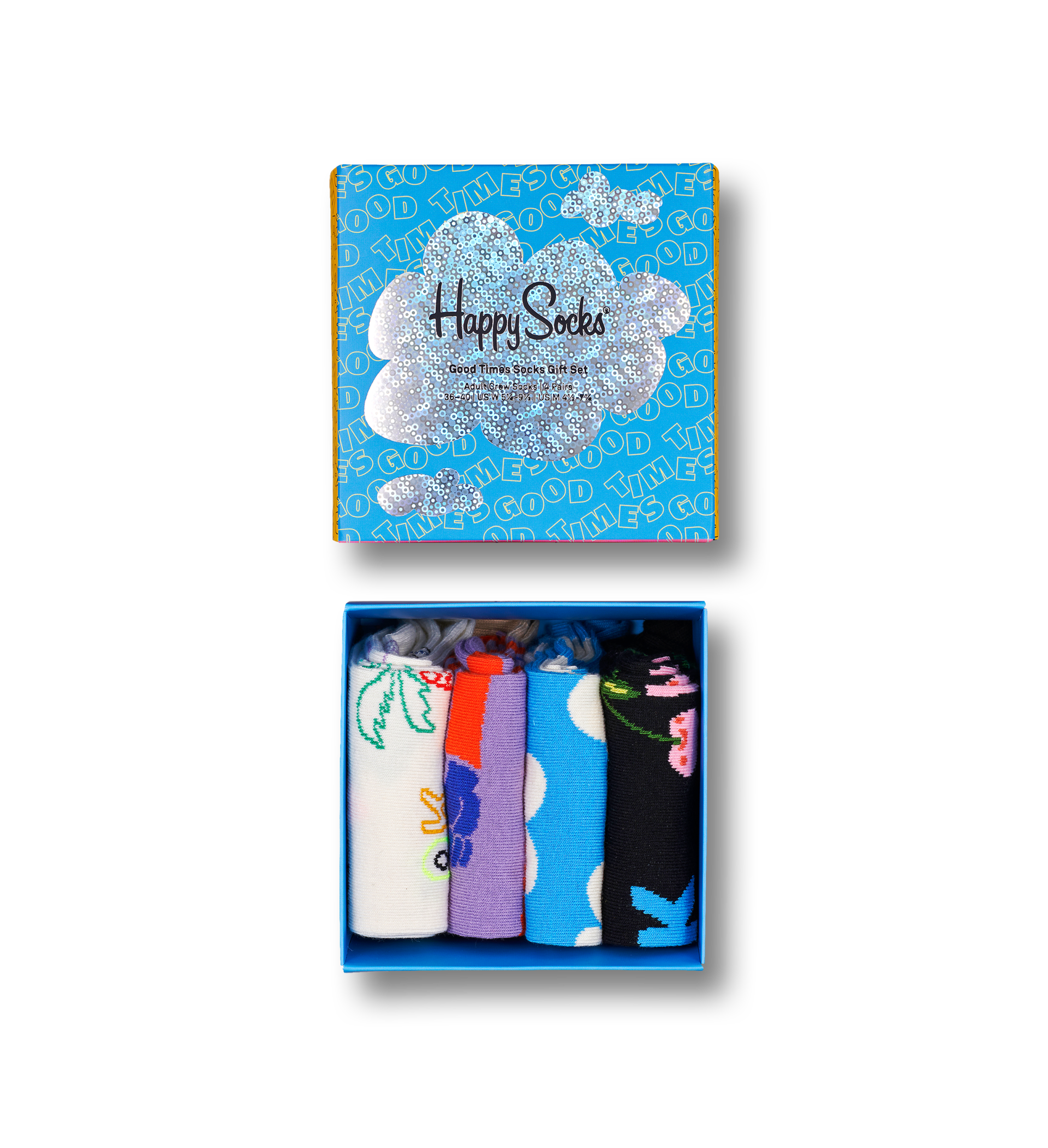 4-Pack Good Times Socks Gift Set