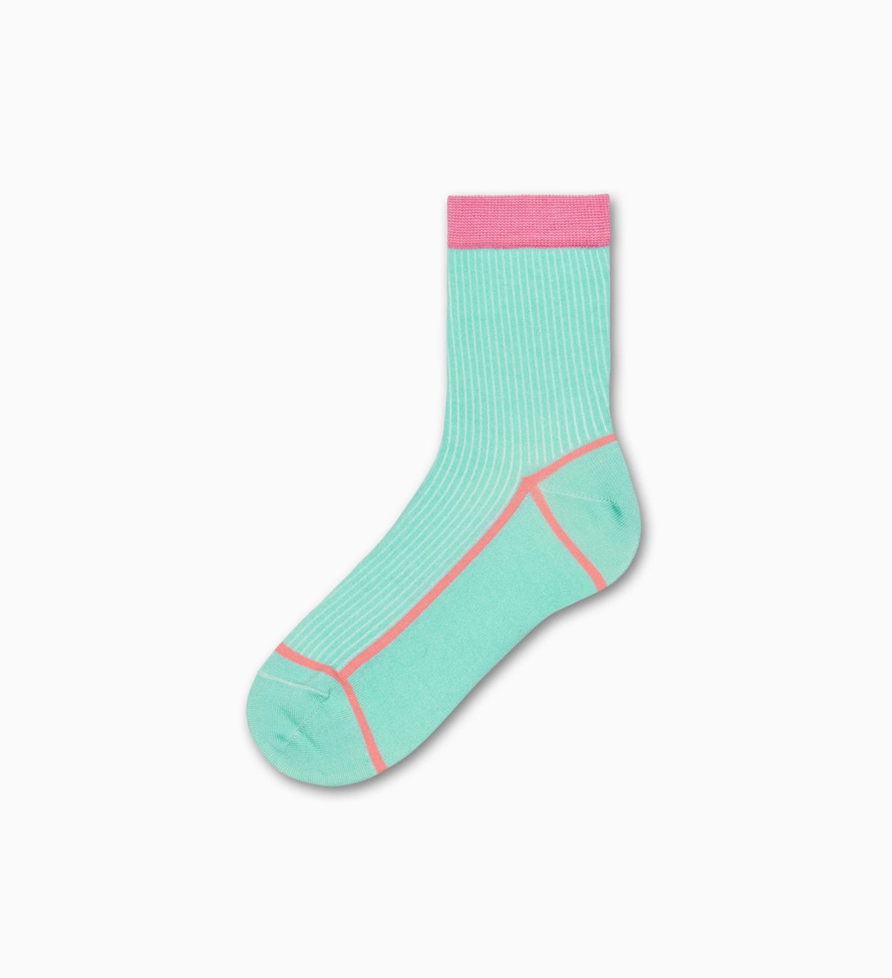 Mintgrüne niedrige Socken: Lily | Hysteria by Happy Socks