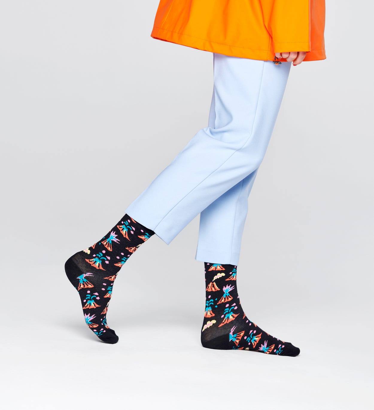 Volcano Socken, Schwarz | Happy Socks