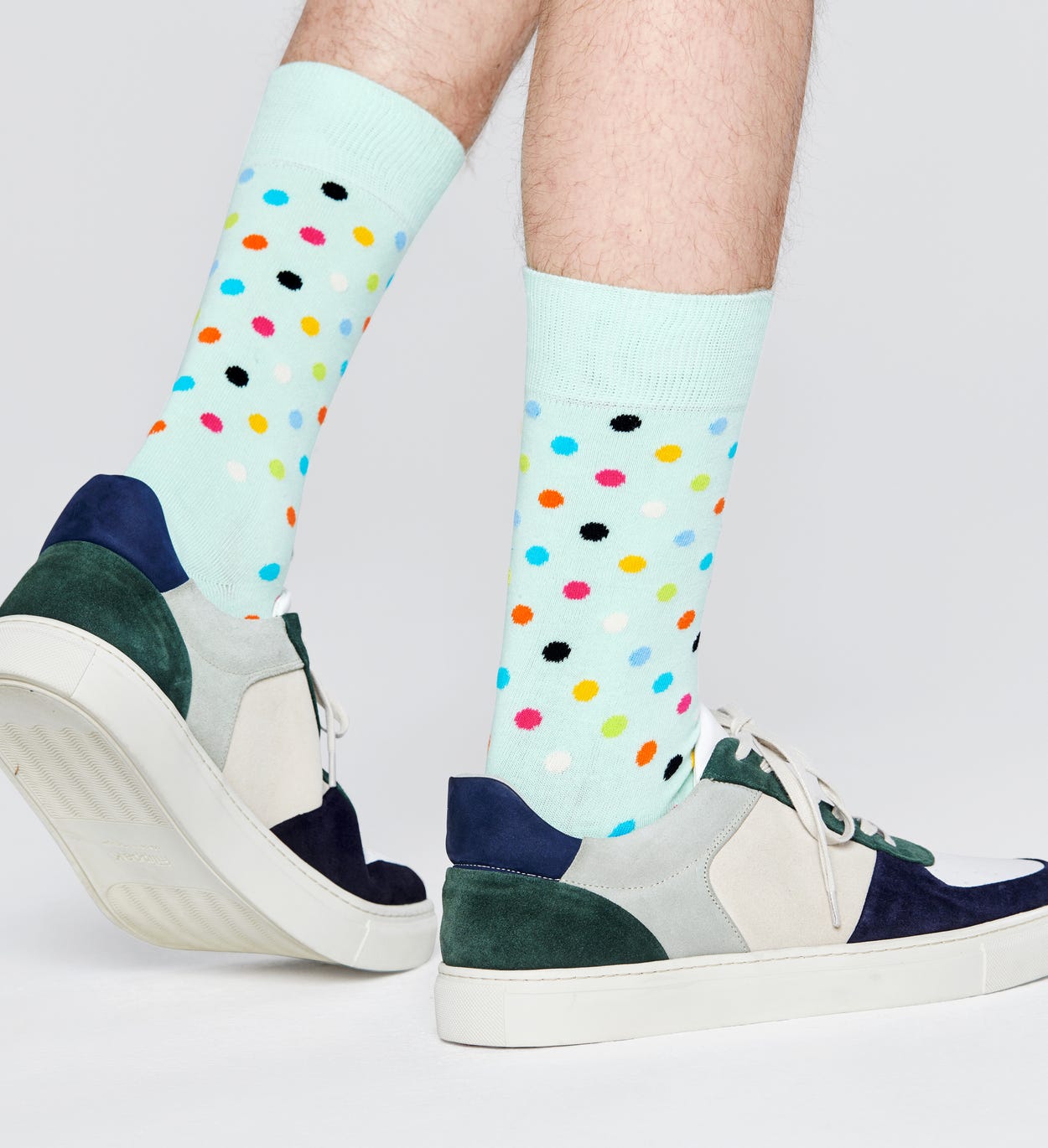 Dot Socken, Mintgrün | Happy Socks
