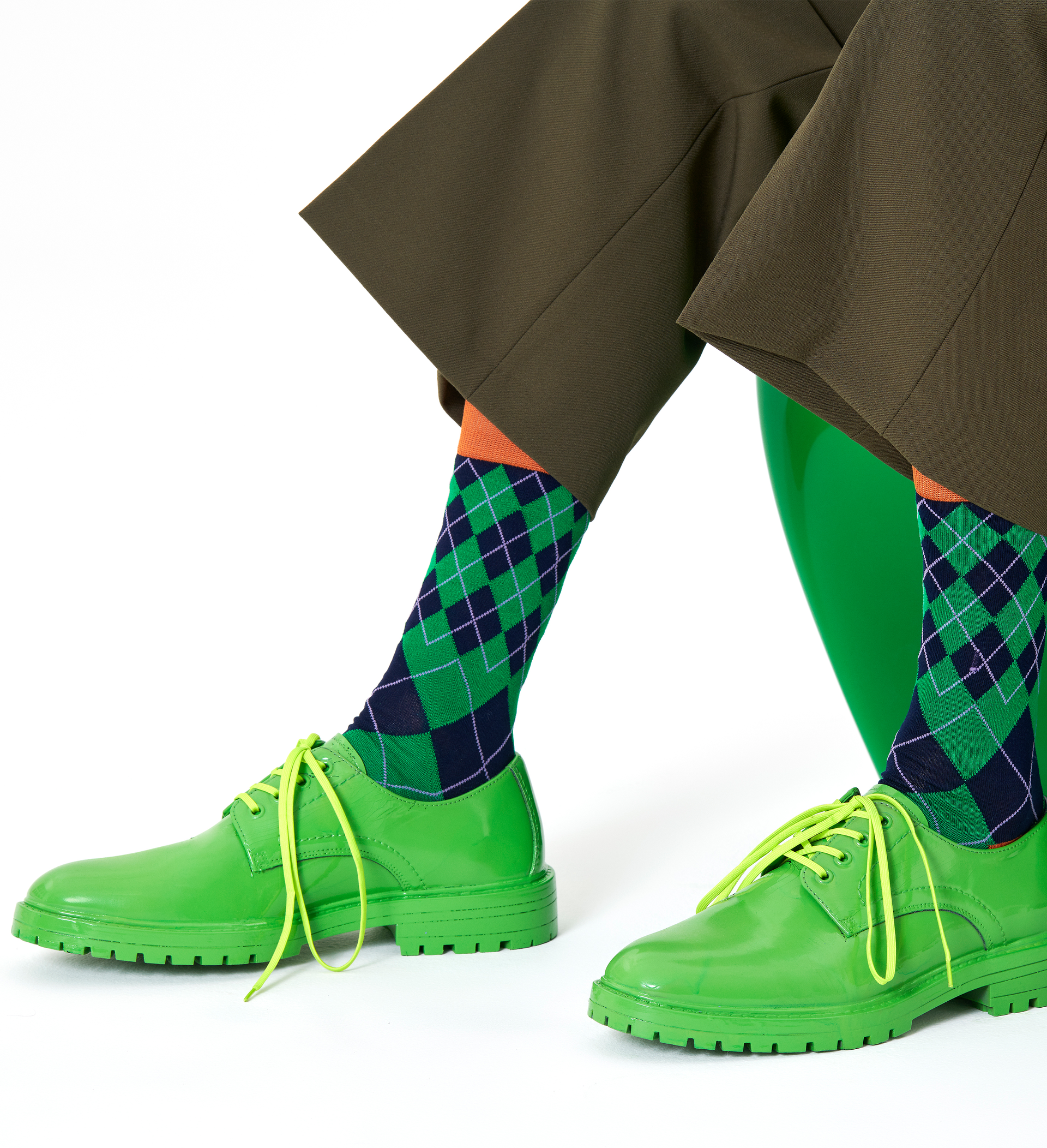 Dressed Argyle Sock
