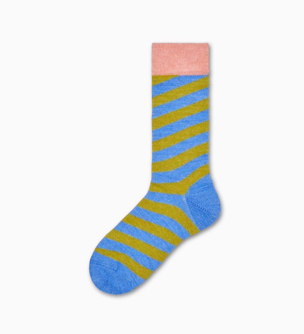 Gelbe mittelhohe Socken: Lulu - Hysteria | Happy Socks
