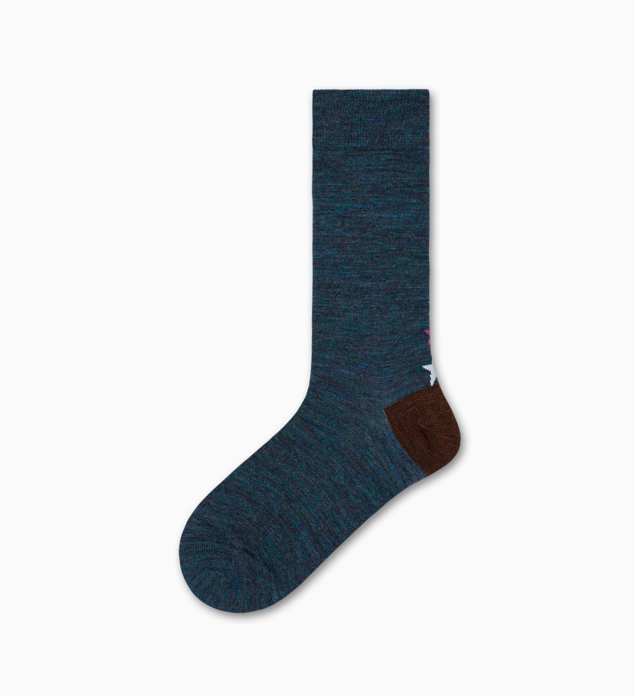 Blaue mittelhohe Socken: GIna - Hysteria | Happy Socks