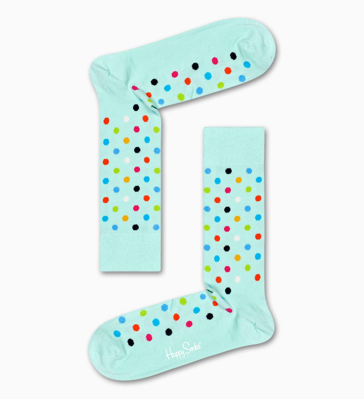 Dot Socken, Mintgrün | Happy Socks