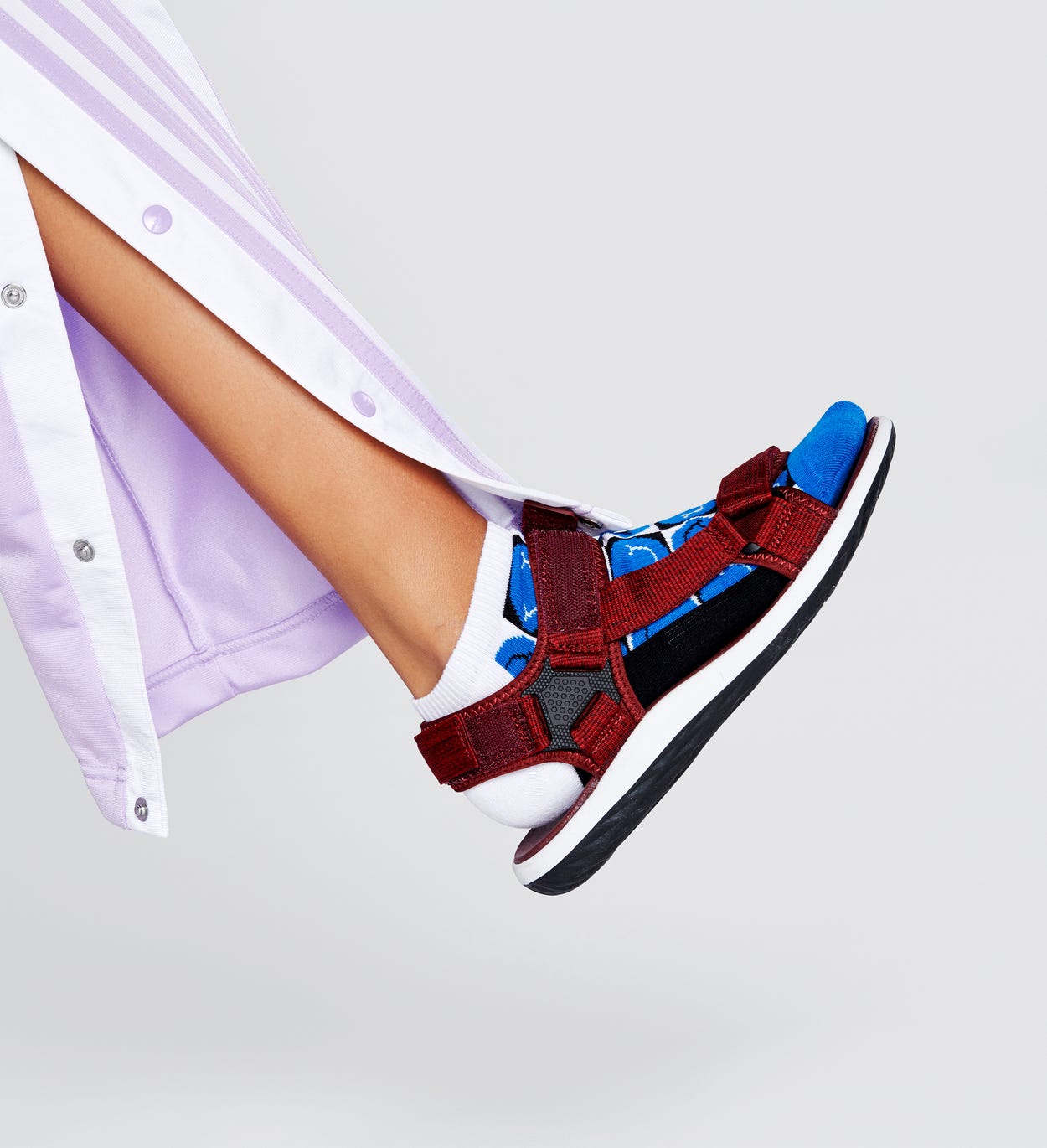 Happy Pique Cuff Socken, Schwarz - ATHLETIC | Happy Socks