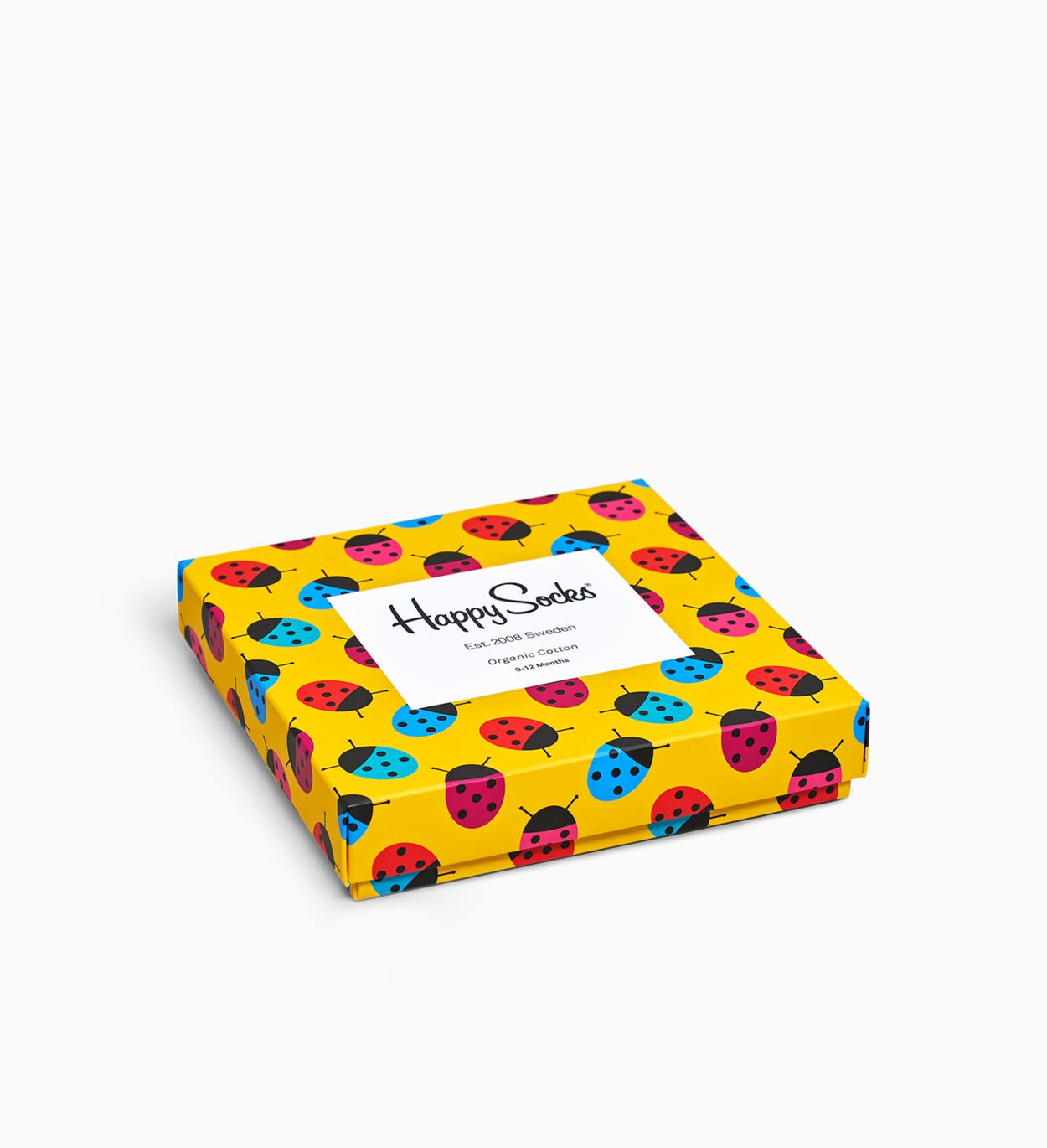 Baby socks gift box: Ladybug - 4pc | Happy Socks