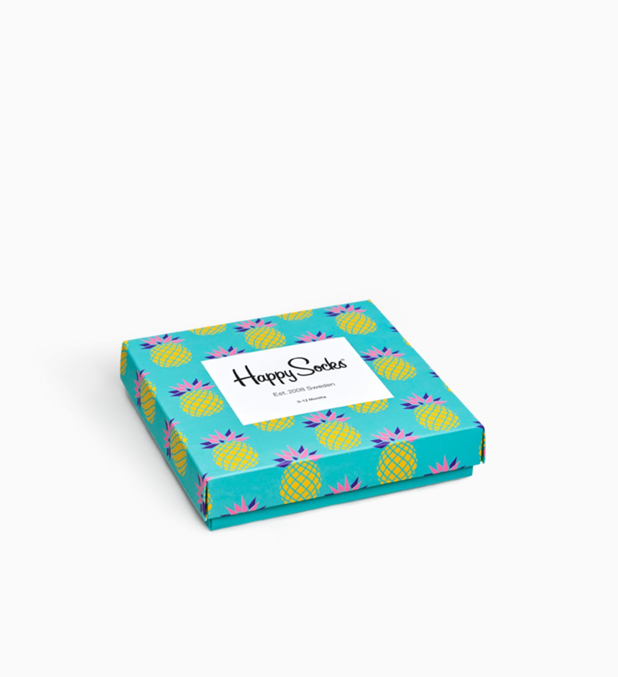Geschenkbox mit Baby Socken 4-PACK: Fruits | Happy Socks