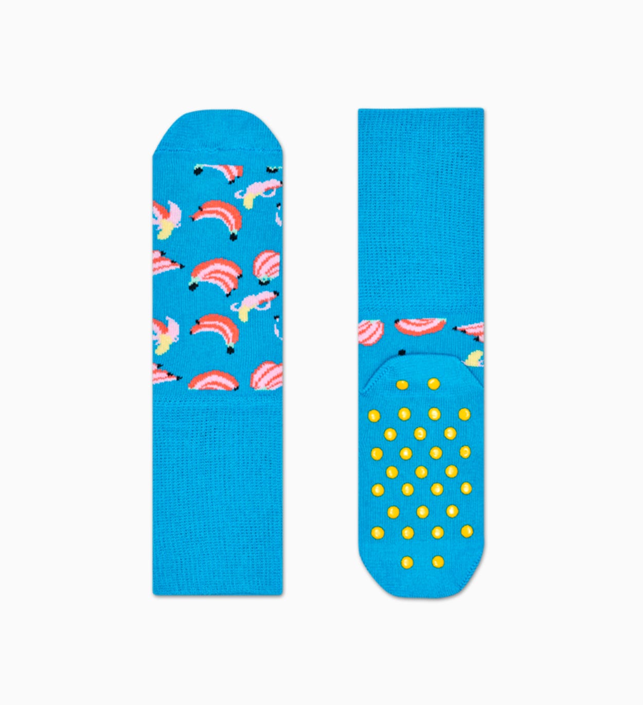 Anti-slip Socken für Kinder 2-PACK: Banana | Happy Socks
