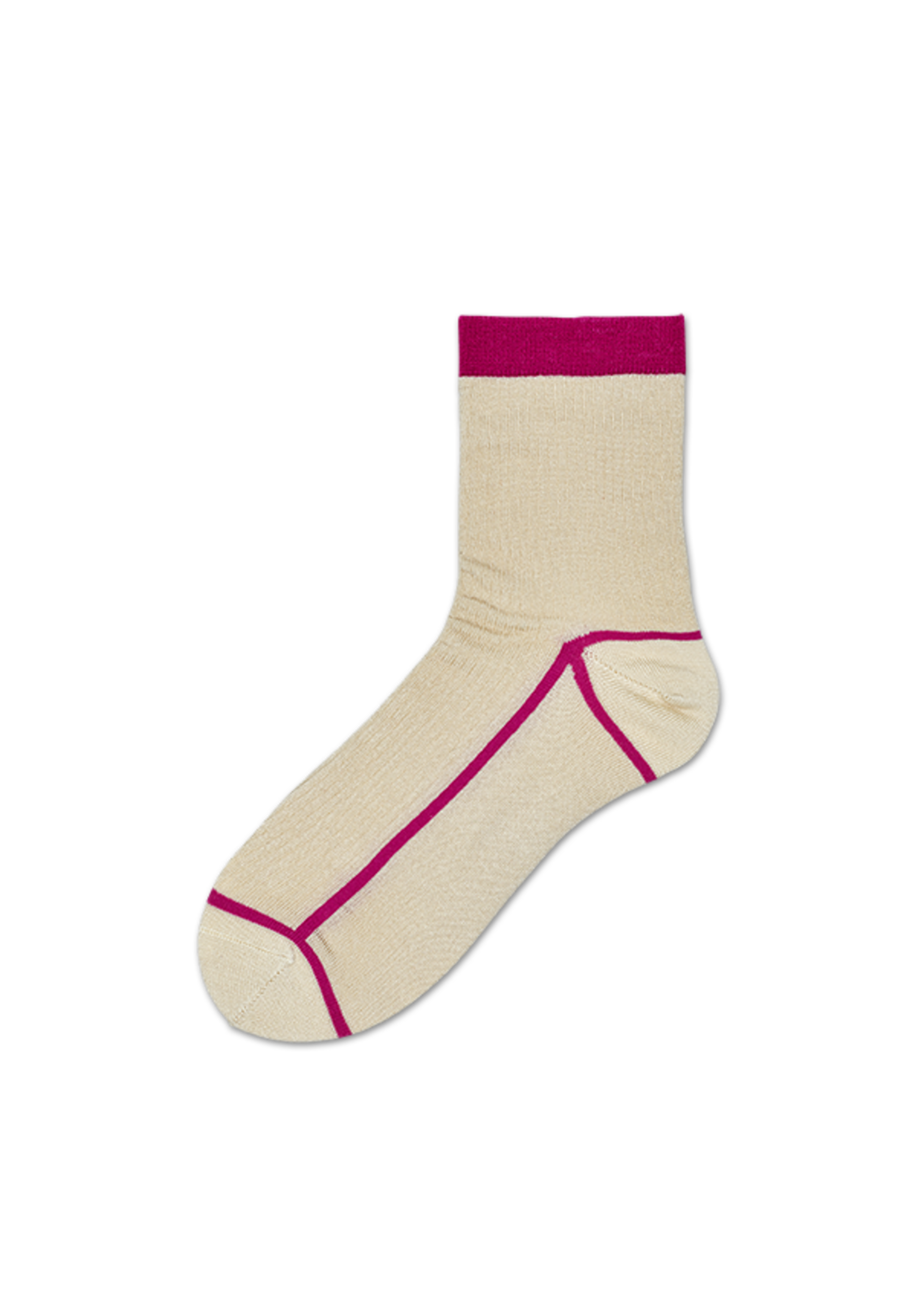 Lily Rib Ankle Sock