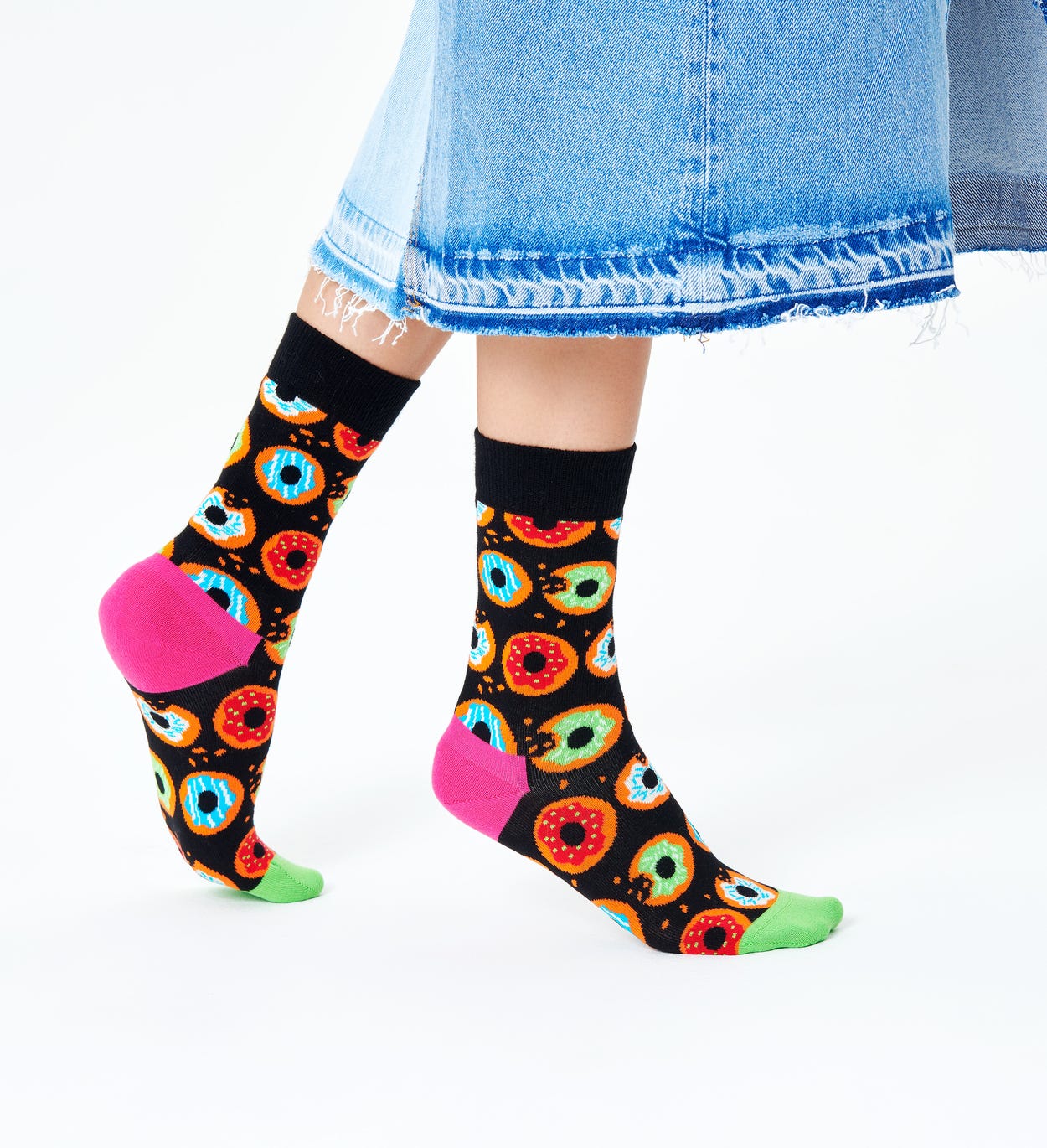 Donut Socks, Black | Happy Socks