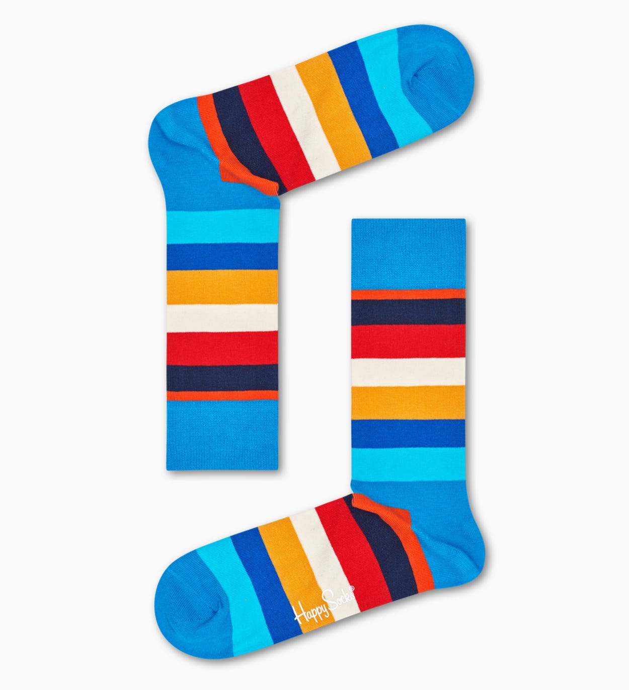 Blue socks: Stripe pattern | Happy Socks