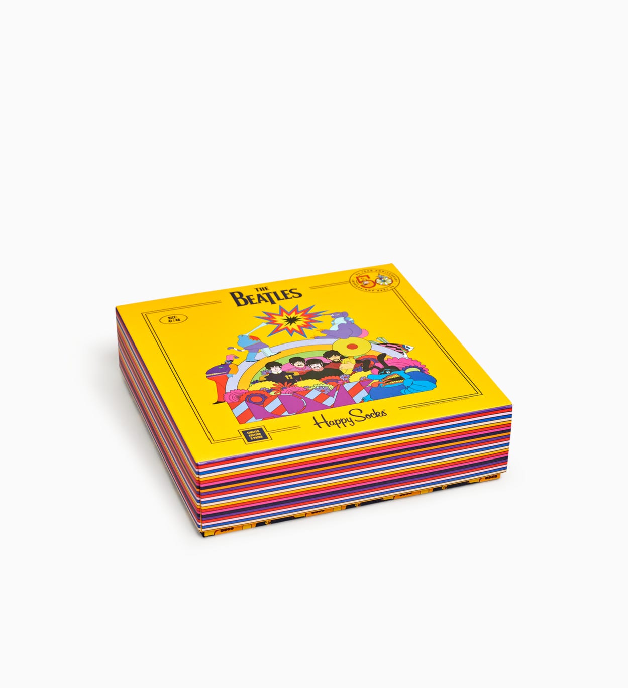 Exklusives The Beatles Socks Box Set 3 Stück I Happy Socks