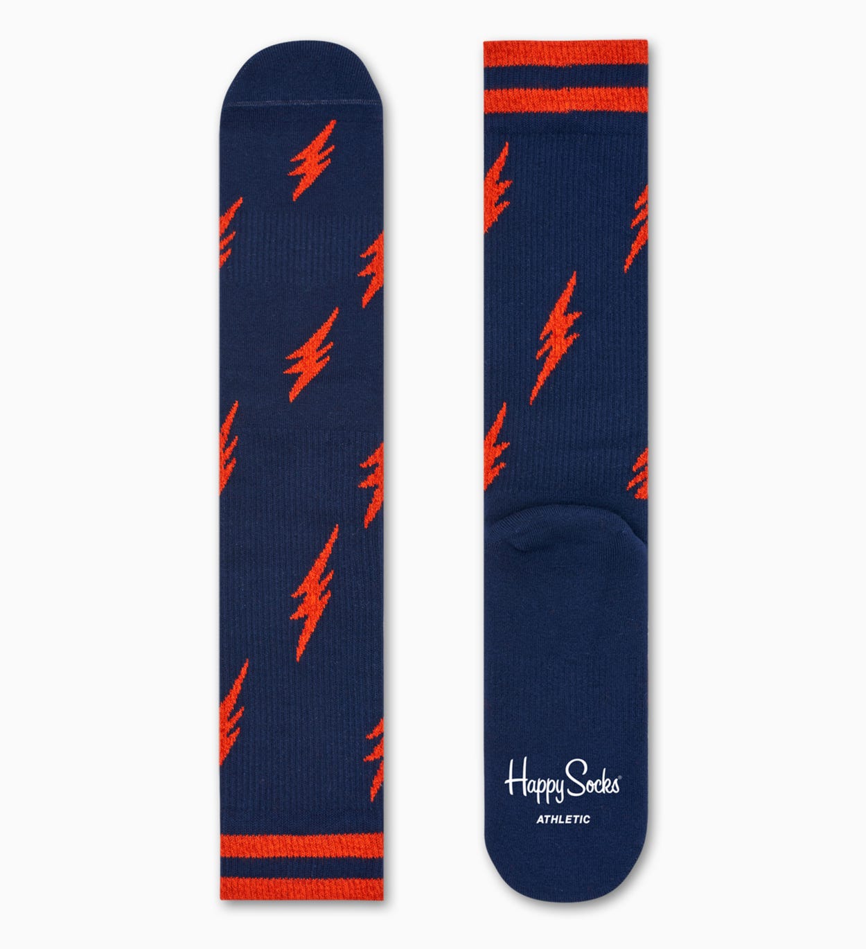 Dark Blue sport socks: Flash - ATHLETIC | Happy Socks