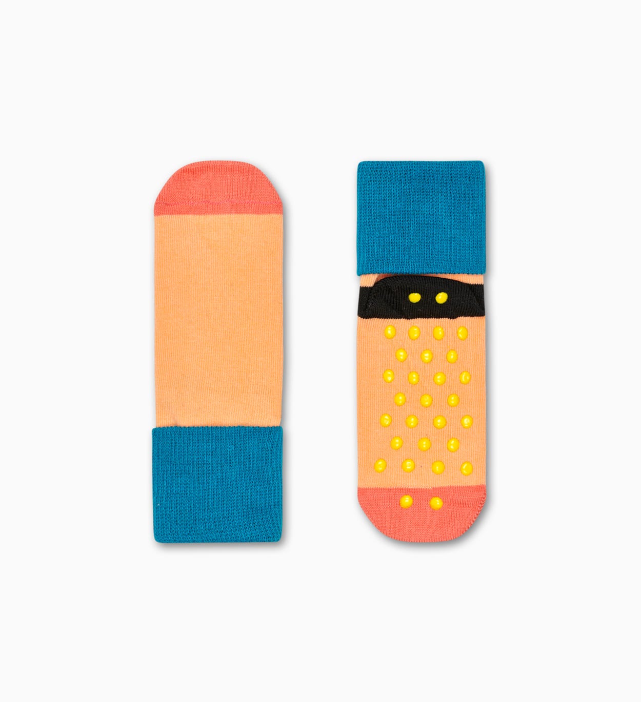 Blaue Anti-Rutsch Baby Socken: Bunny | Happy Socks