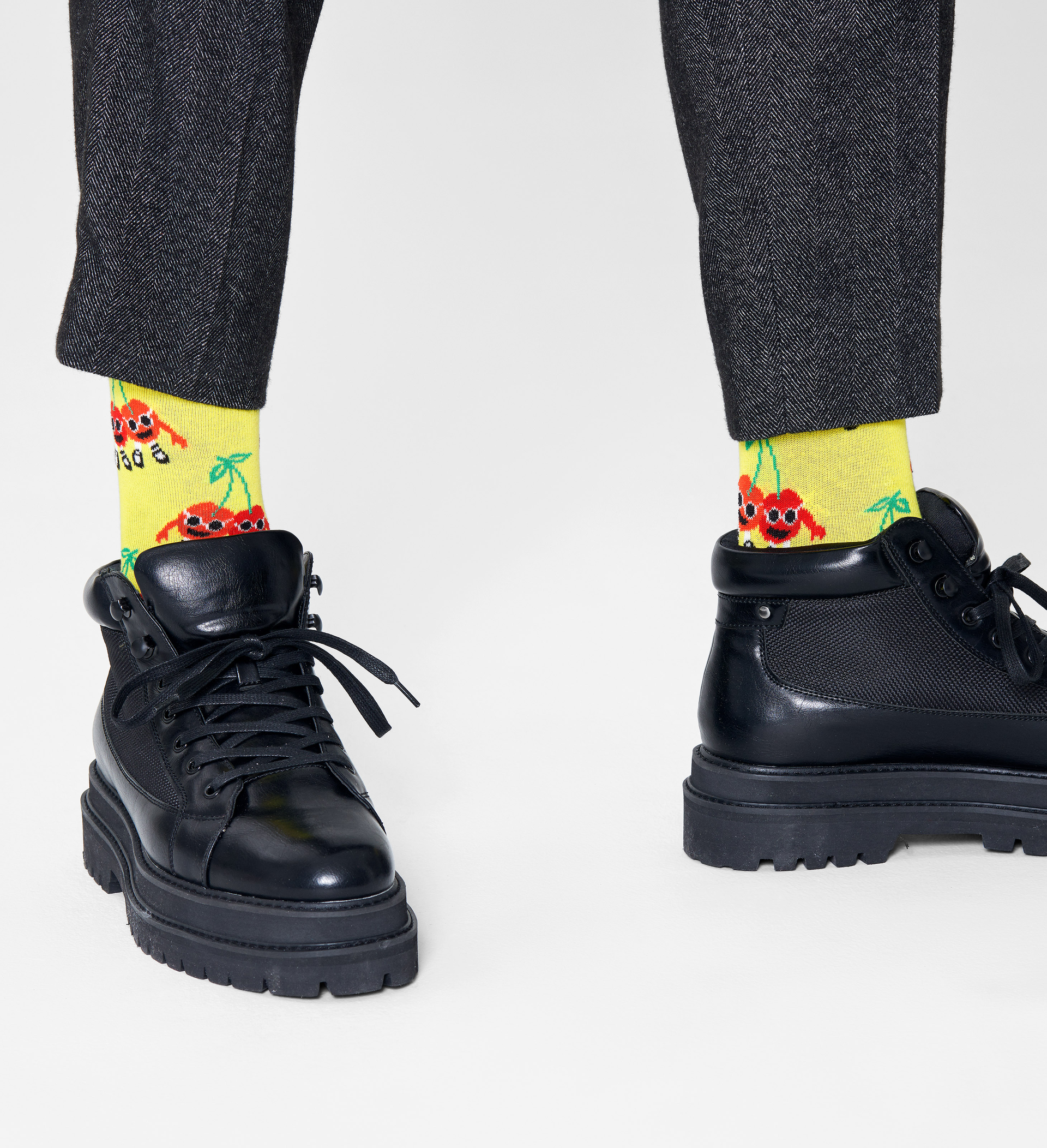 Cherry Mates Sock