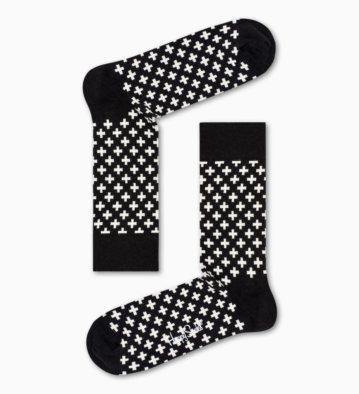 Black socks: Plus pattern | Happy Socks
