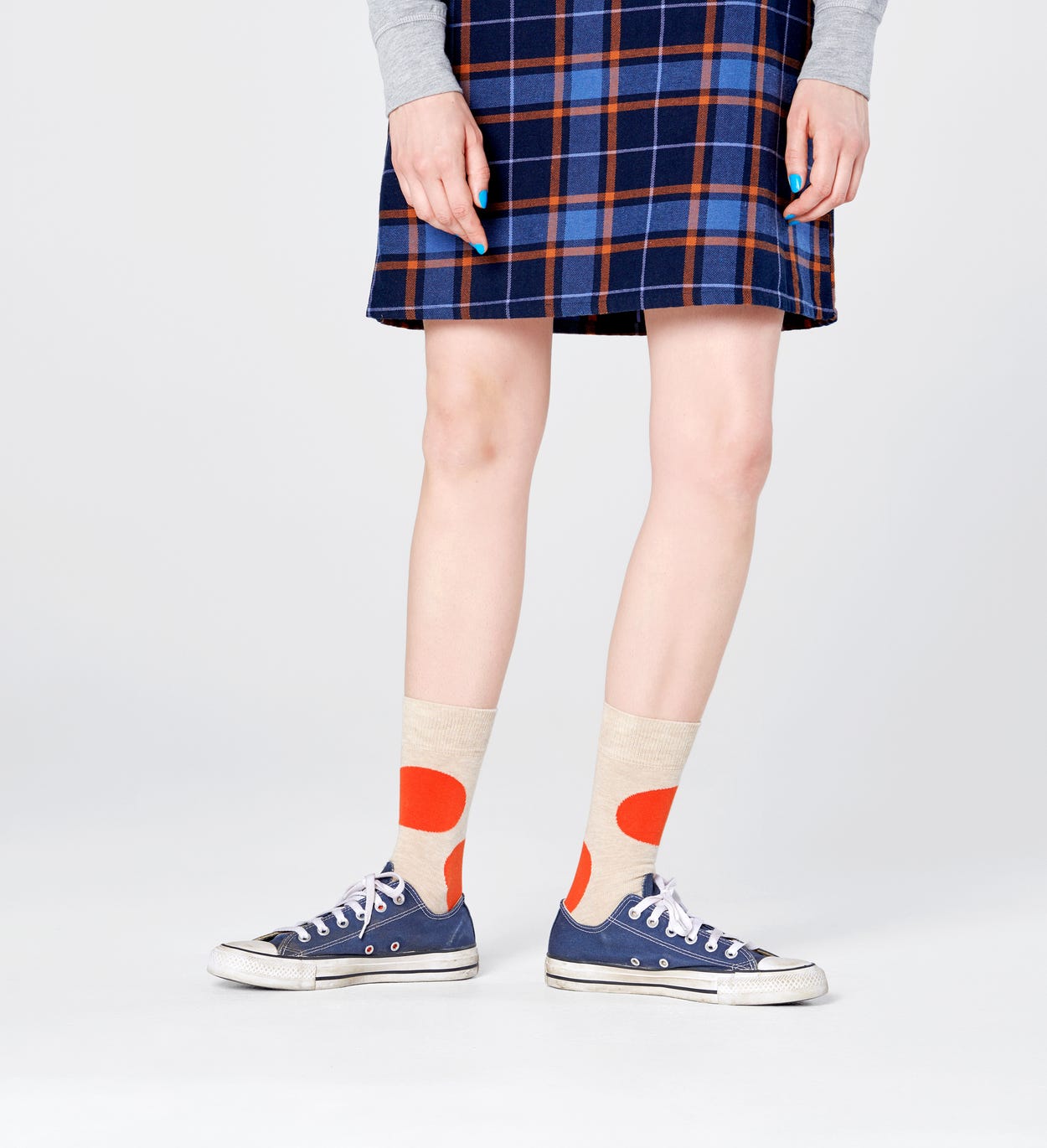 Jumbo Dot Socken, Weiß | Happy Socks