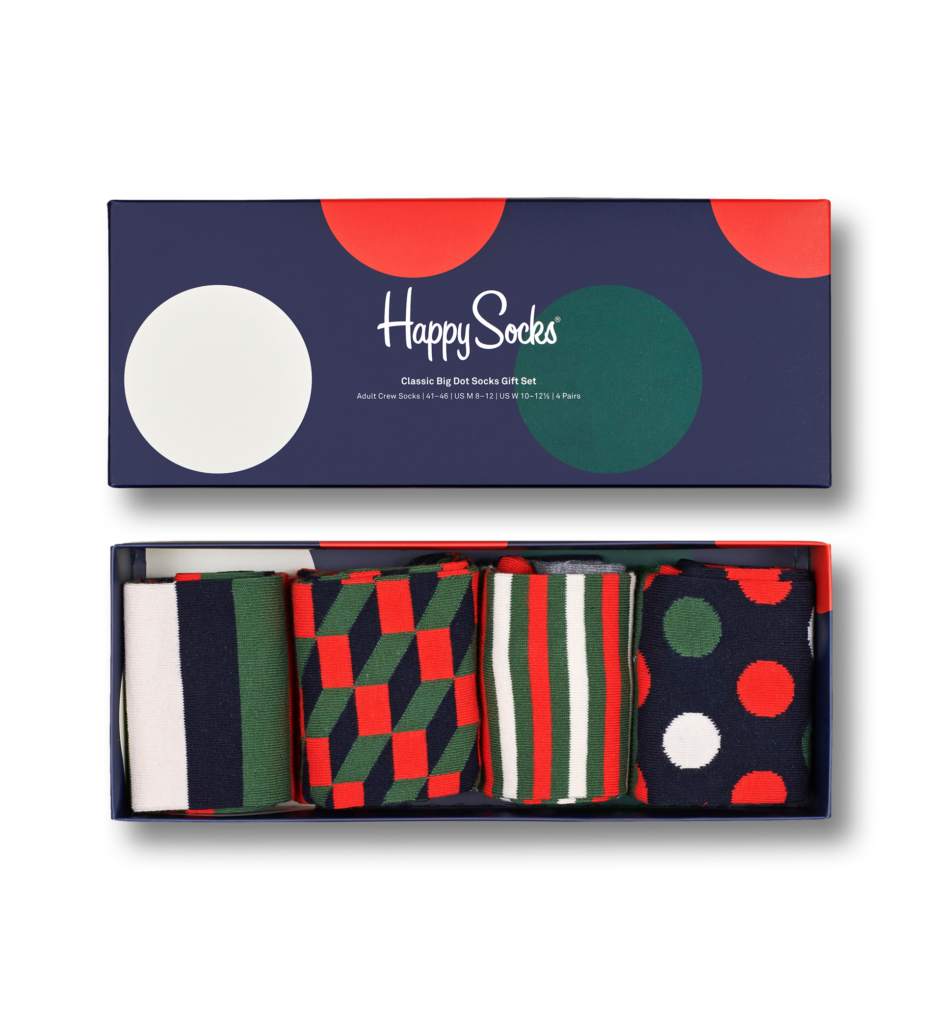 Classic Holiday 4er-Pack Socken Geschenkset | Happy Socks