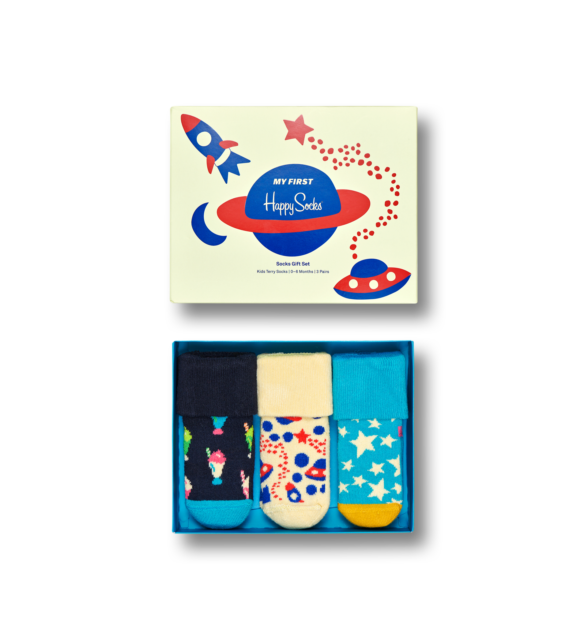 3-Pack Kids Fun Times Terry Socks Gift Set