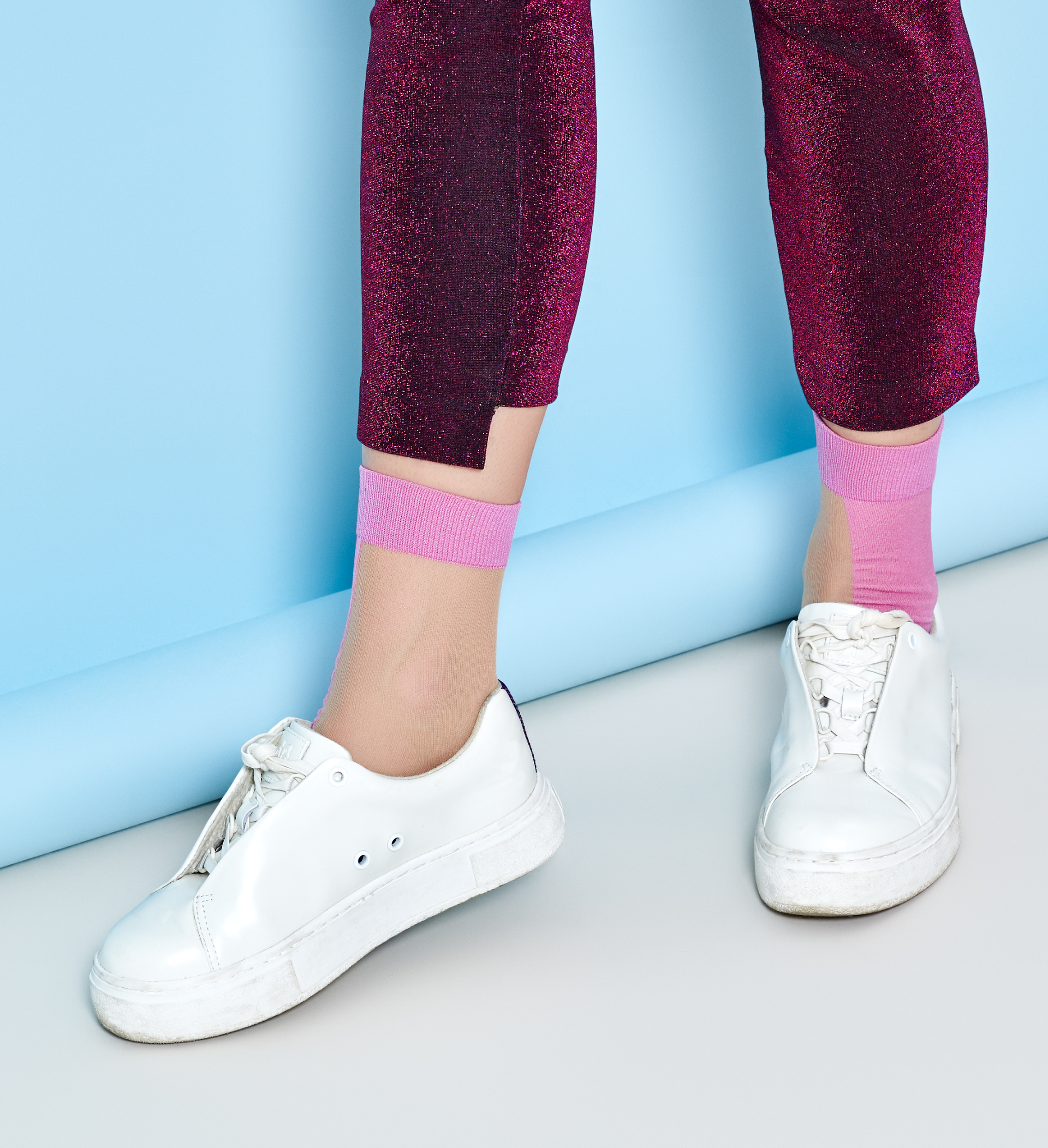 sneakers nylon socks