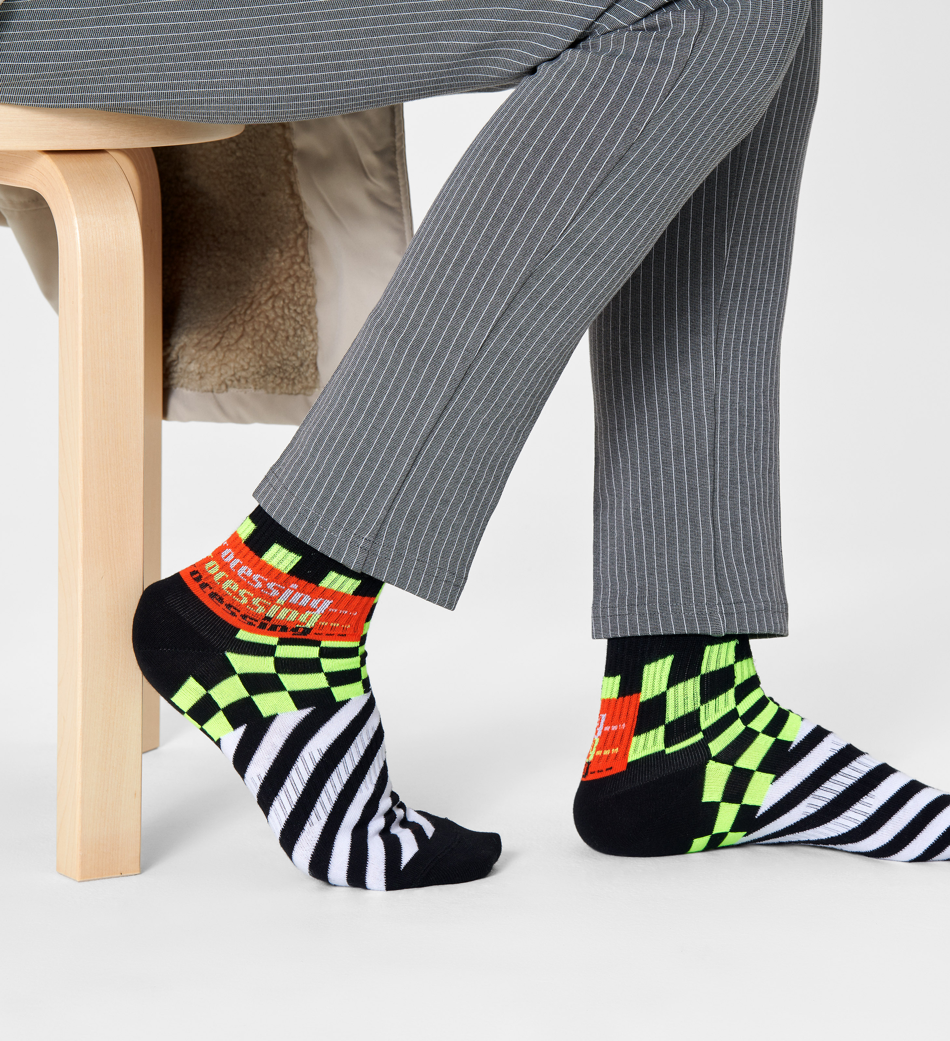 Process 3/4 Crew Sock