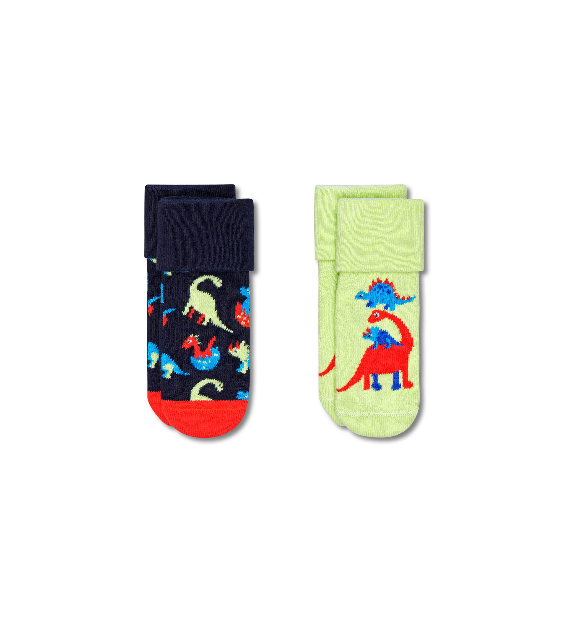 2-Pack Kids Dinos Terry Socks