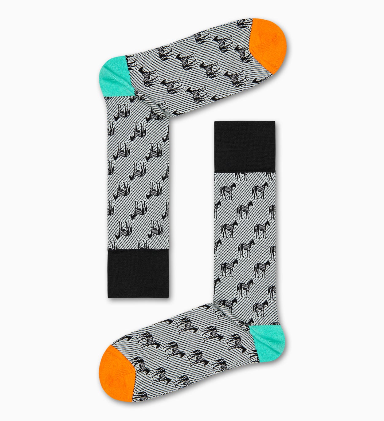 Graue Anzugsocken: Horse - DRESSED | Happy Socks