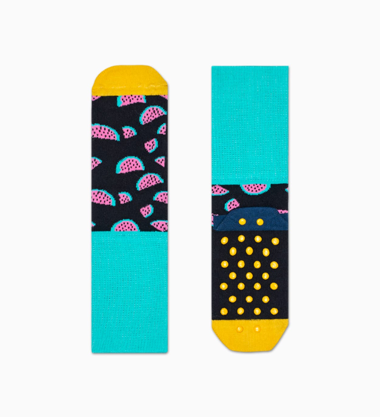 Anti-slip Socken für Kinder 2-Pack: Watermelon | Happy Socks