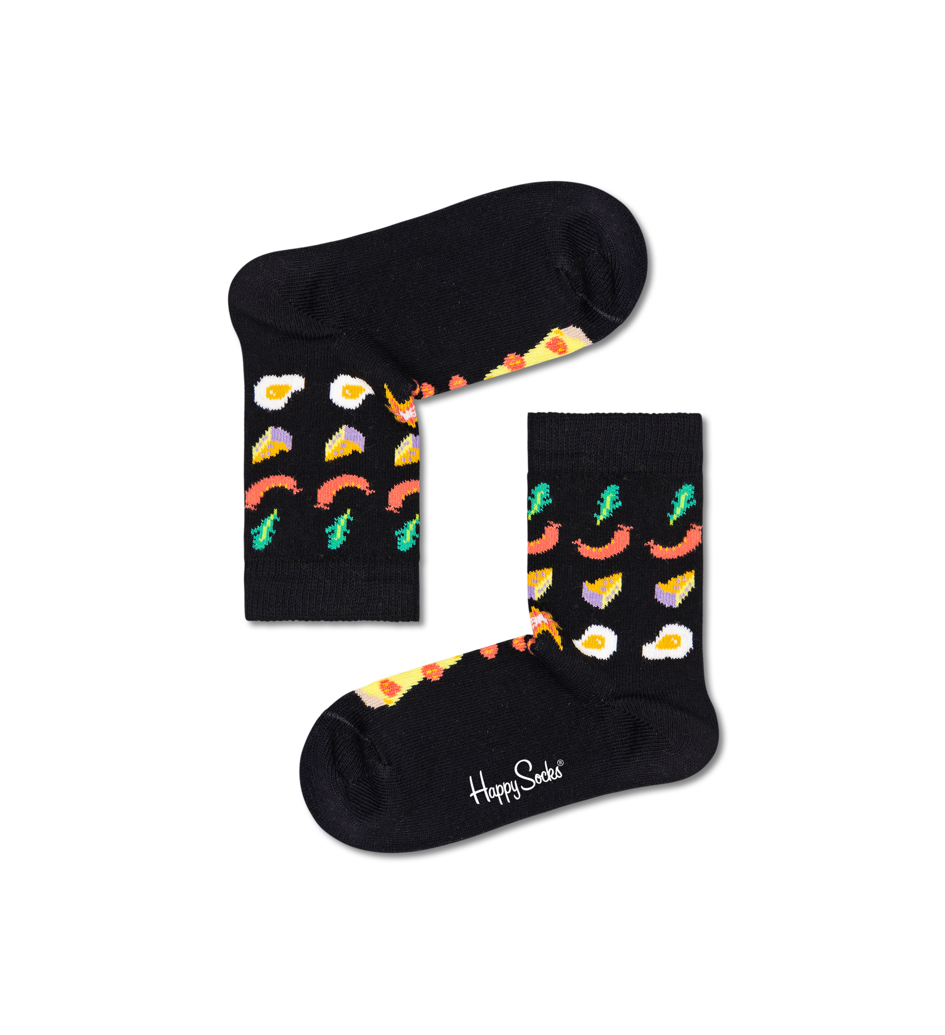 Kids Pizza Invaders Sock