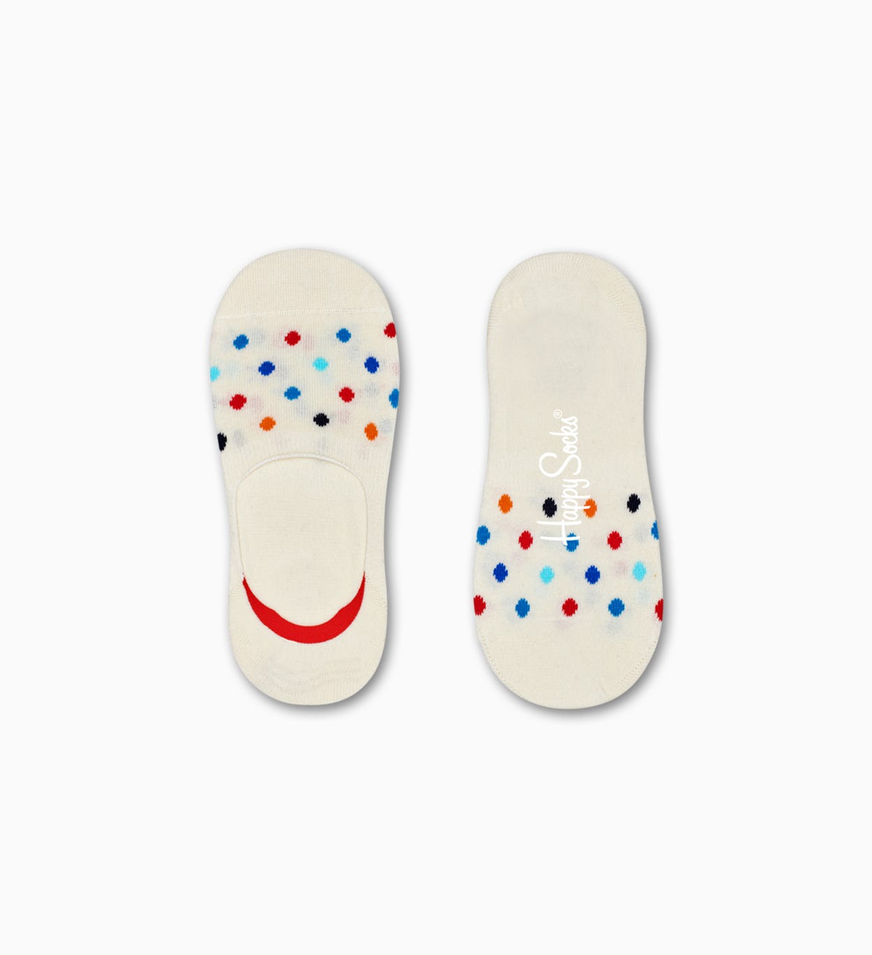 White liner socks: Dot pattern | Happy Socks
