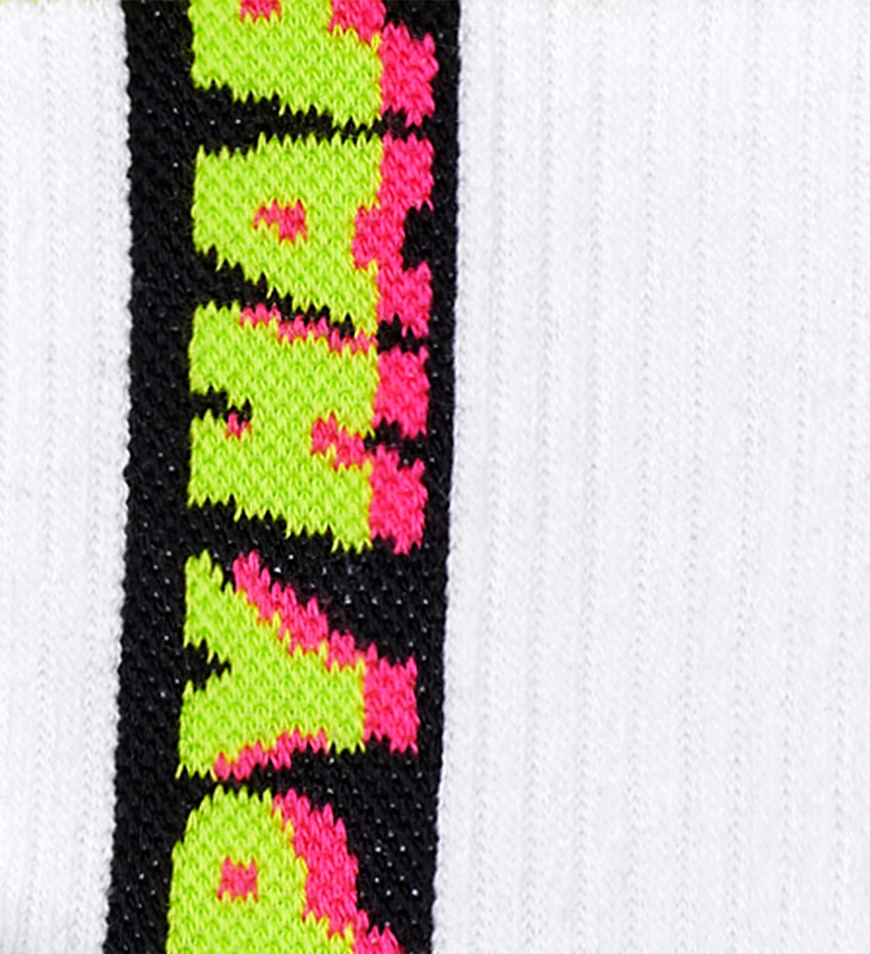 Happy 3/4 Crew Socken, Weiß - ATHLETIC | Happy Socks