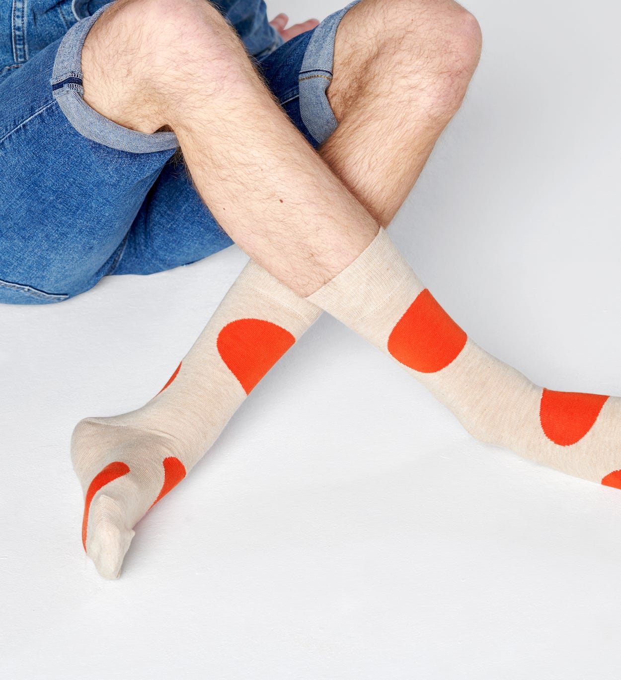 Jumbo Dot Socken, Weiß | Happy Socks