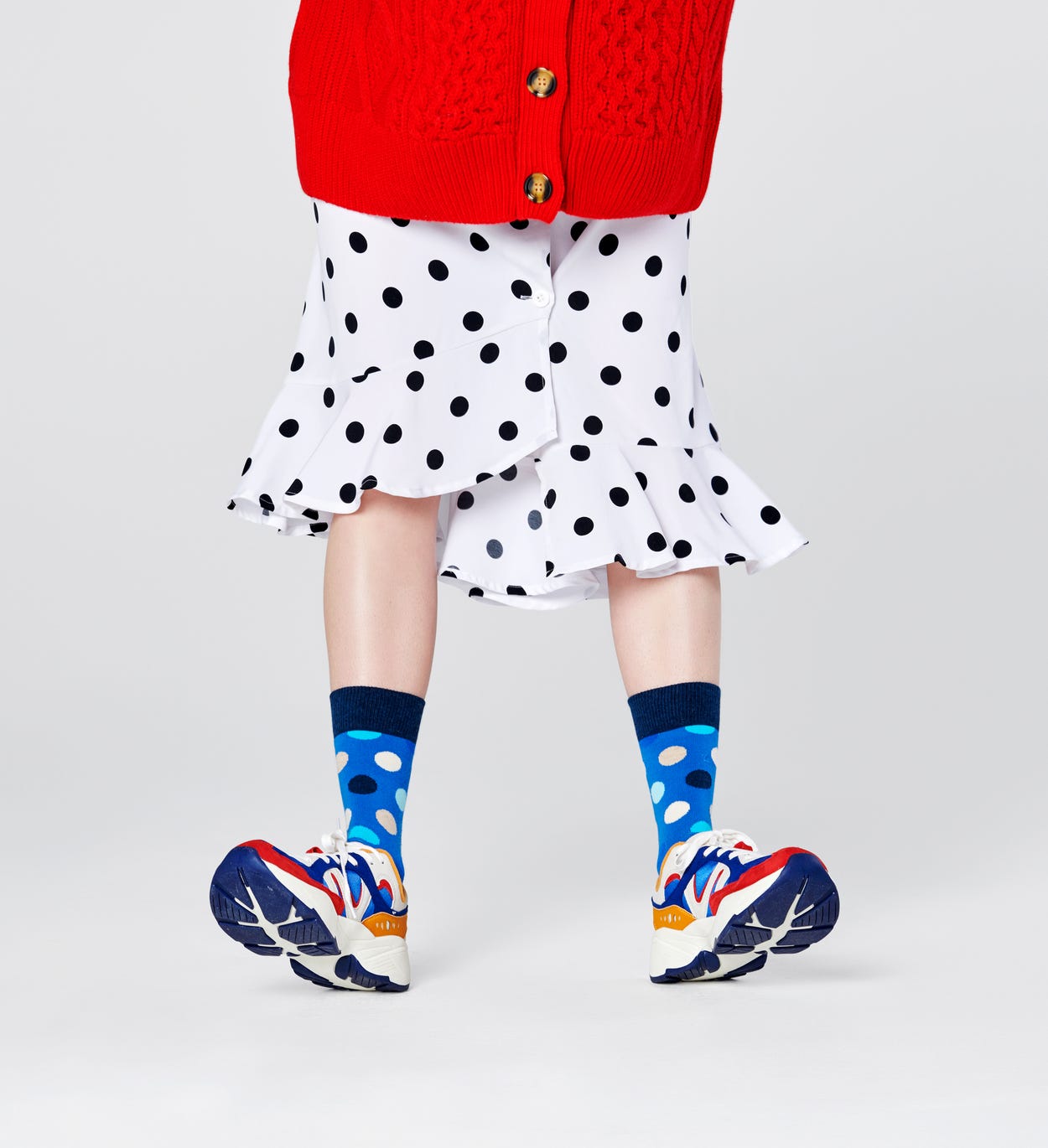 Big Dot Socken, Blau | Happy Socks