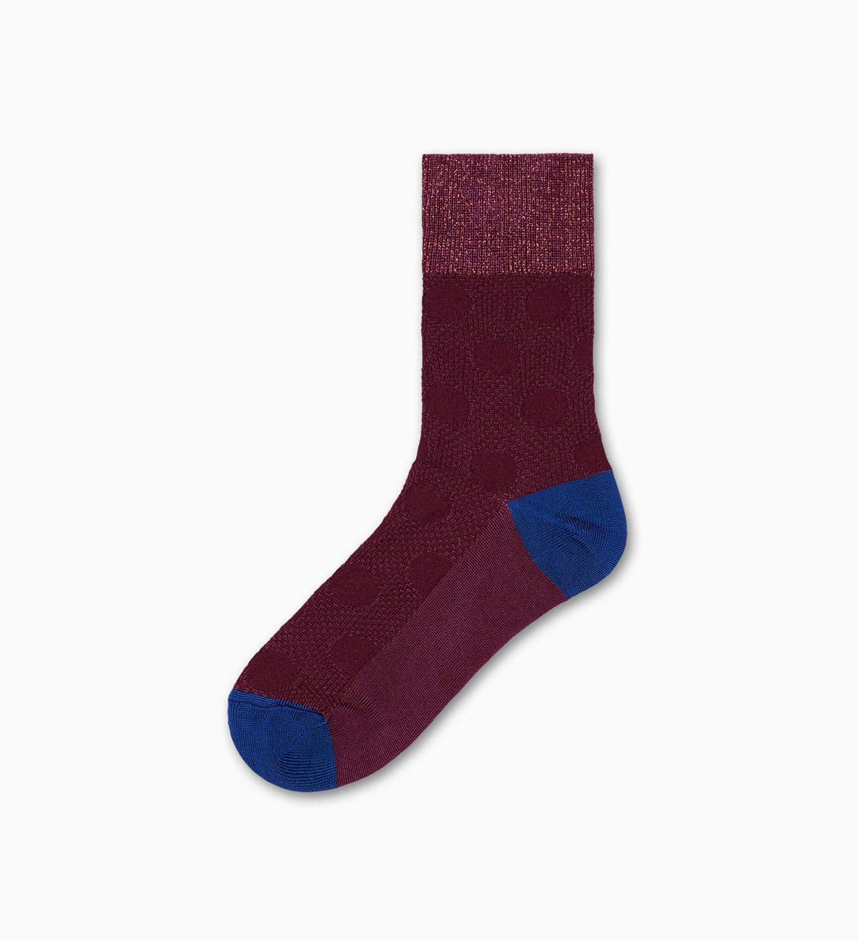 Lilafarbene mittelhohe Socken: Gabrielle - Hysteria | Happy Socks