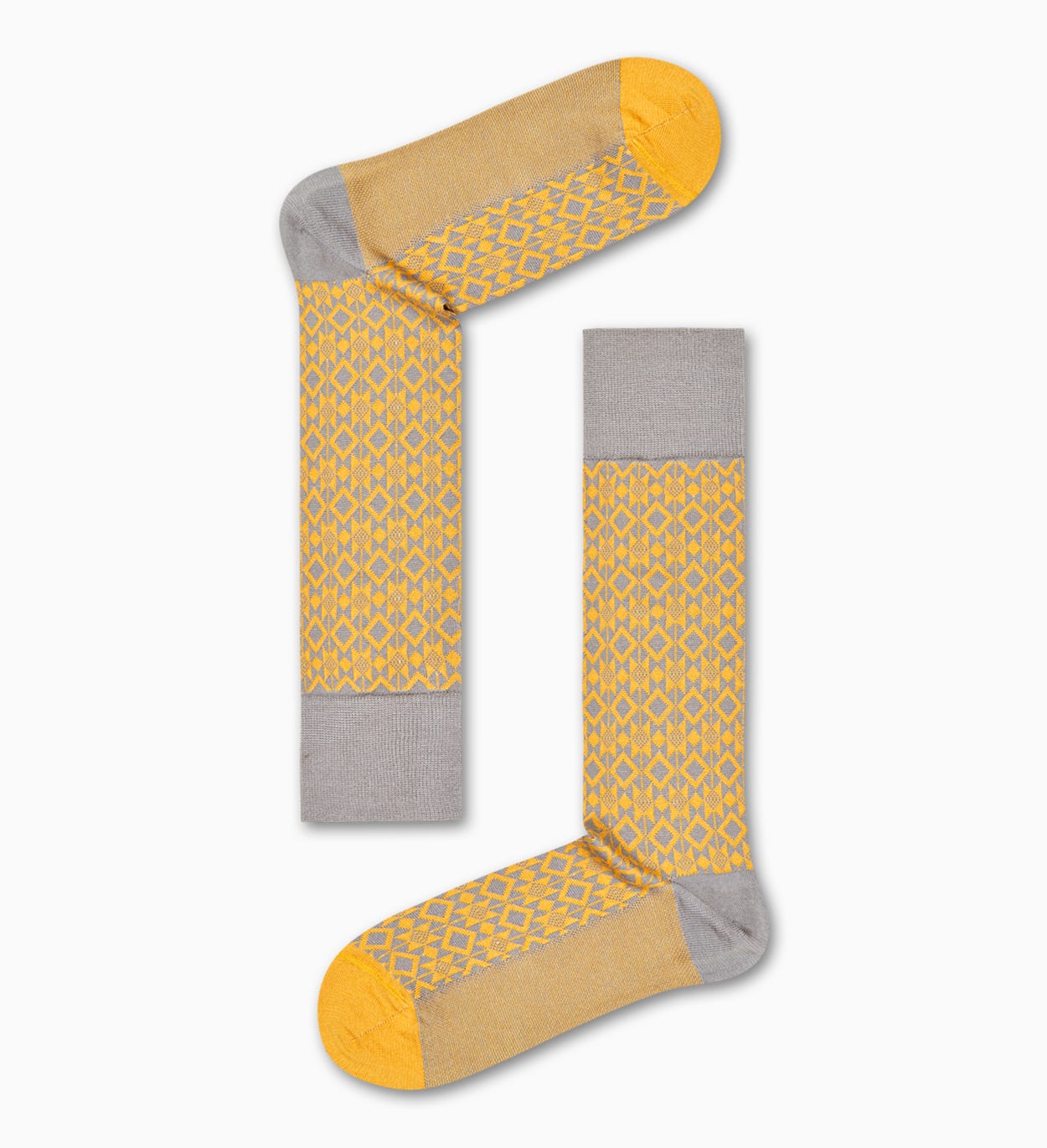 Gelbe Anzugsocken: Aztec - Dressed | Happy Socks