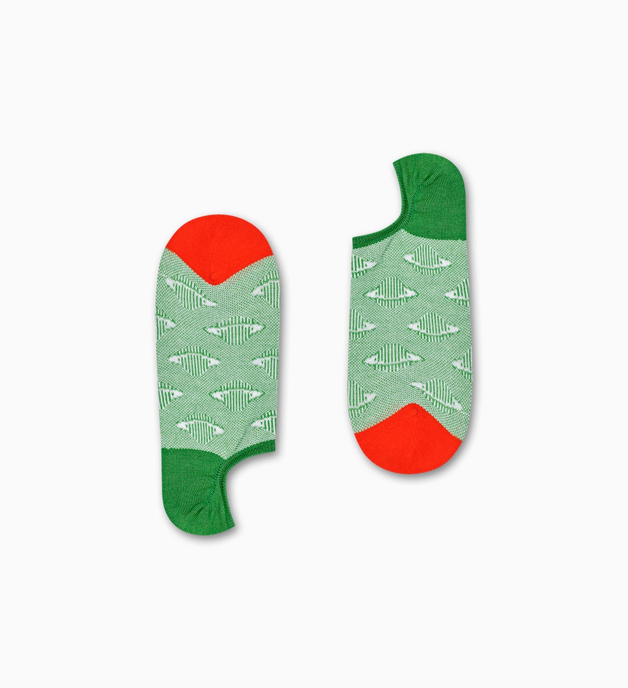No-Show Socken mit Planeten, Grün - Dressed | Happy Socks