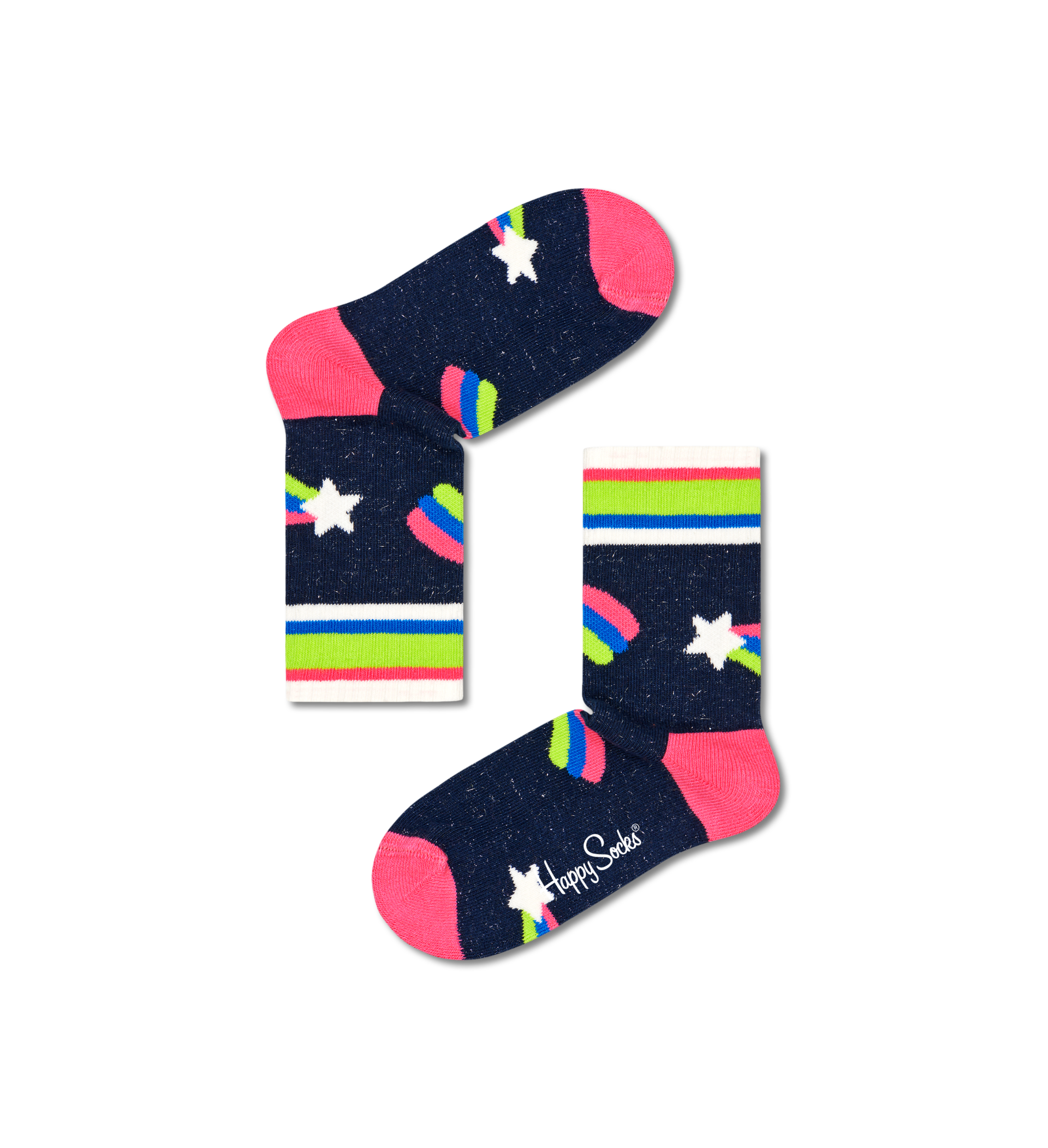 Kids Shooting Star Rib Sock