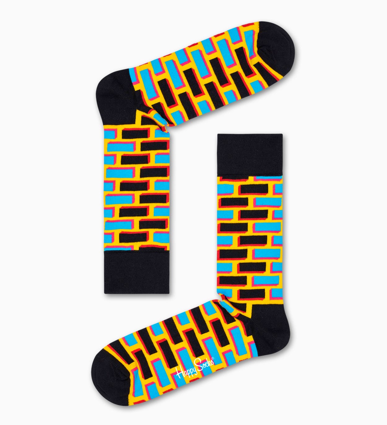 Gemusterte marineblaue Socken: 7-Tage | Happy Socks