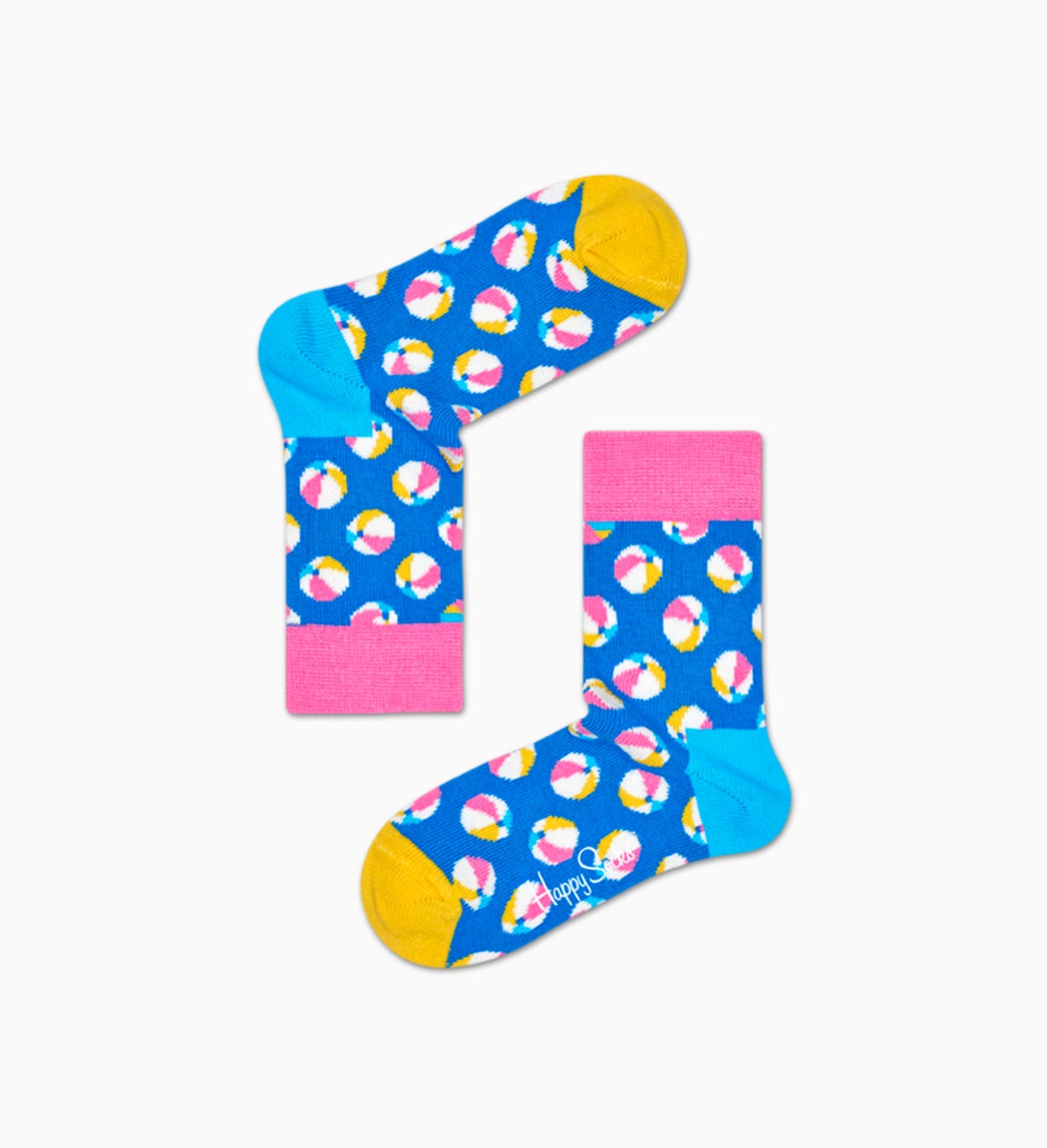 Blaue Baby Socken: Beach Ball | Happy Socks