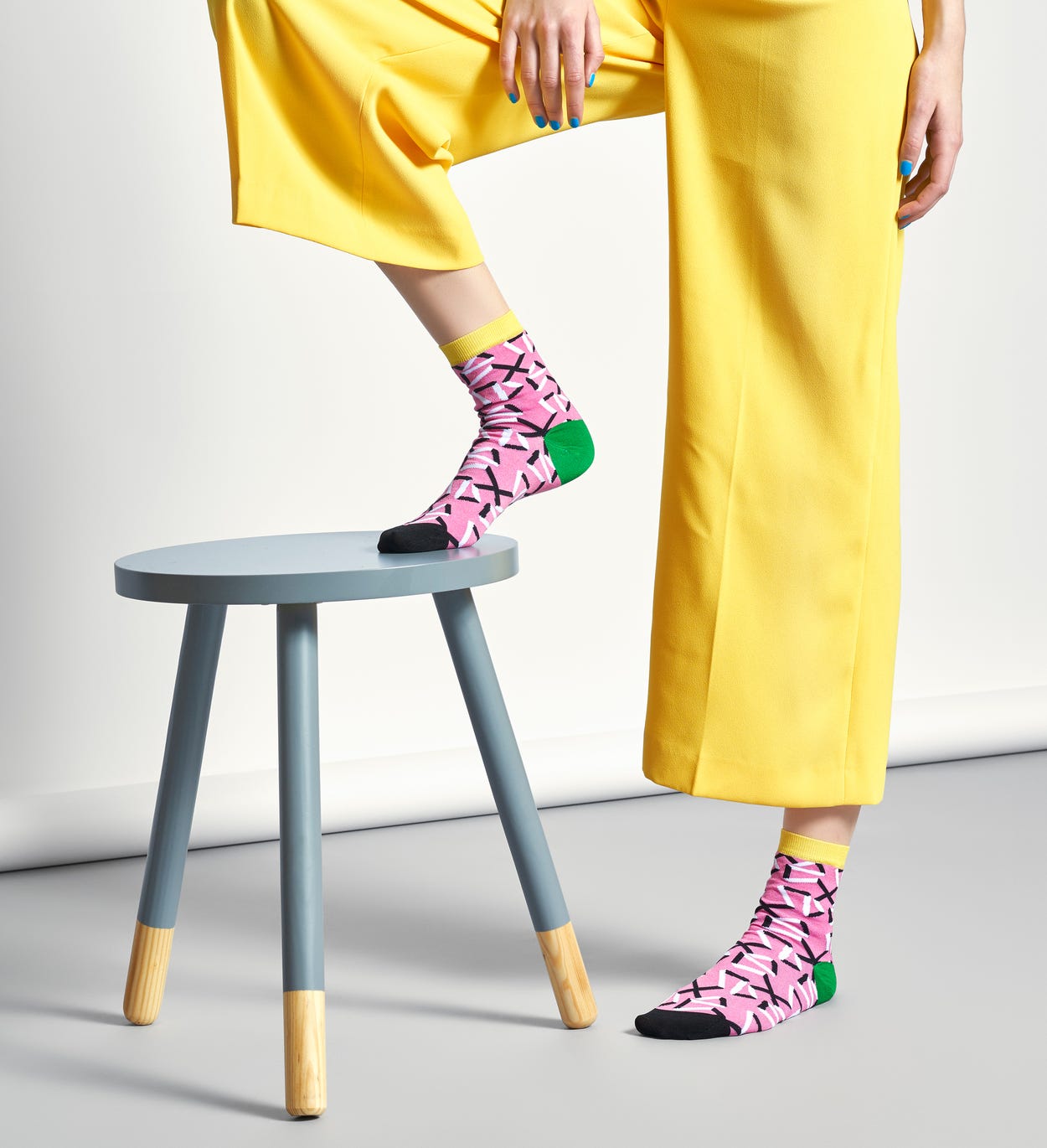 Damen Sneaker Socken: Adela - Pink | Hysteria